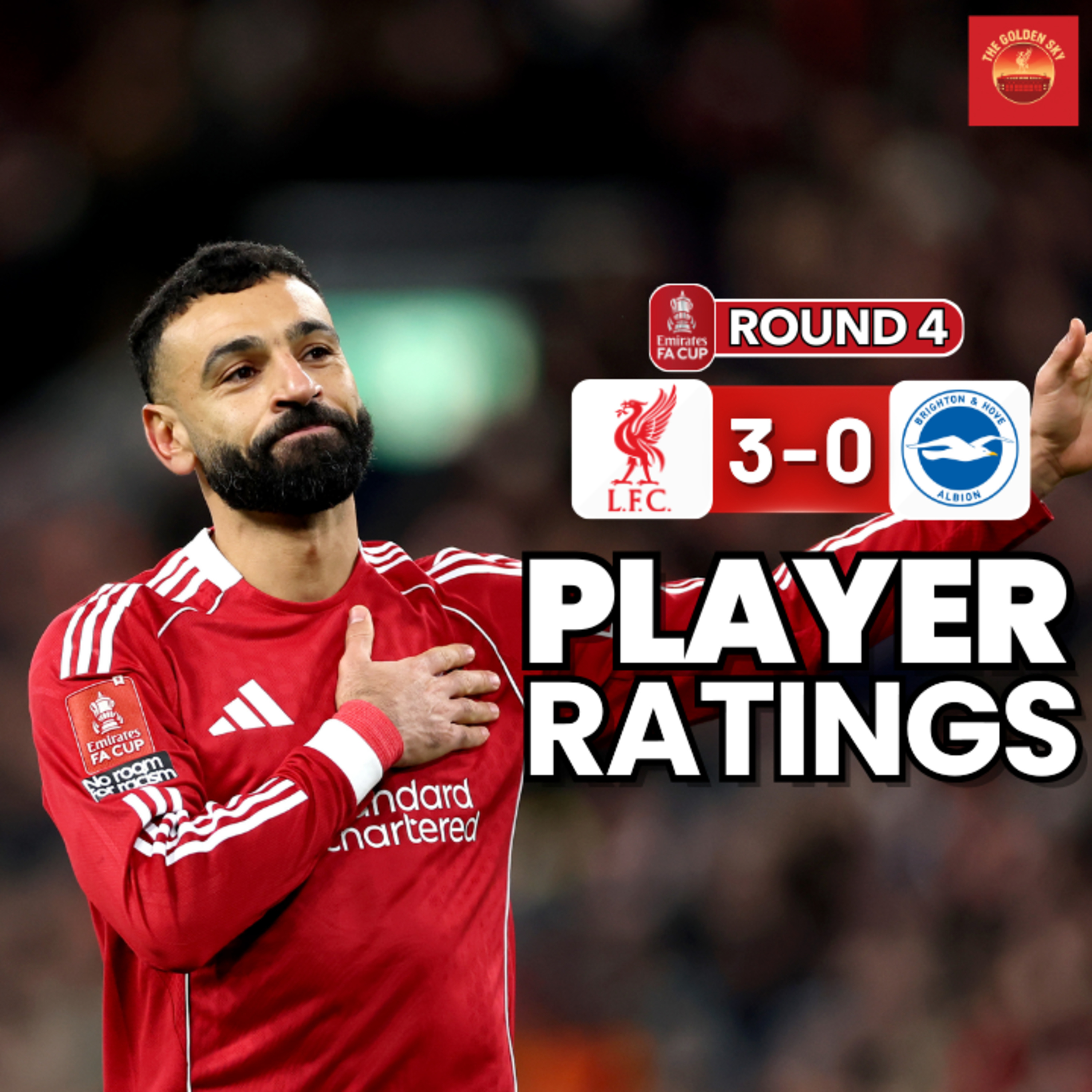 Liverpool 3-0 Brighton Player Ratings | The Golden Sky episode artwork