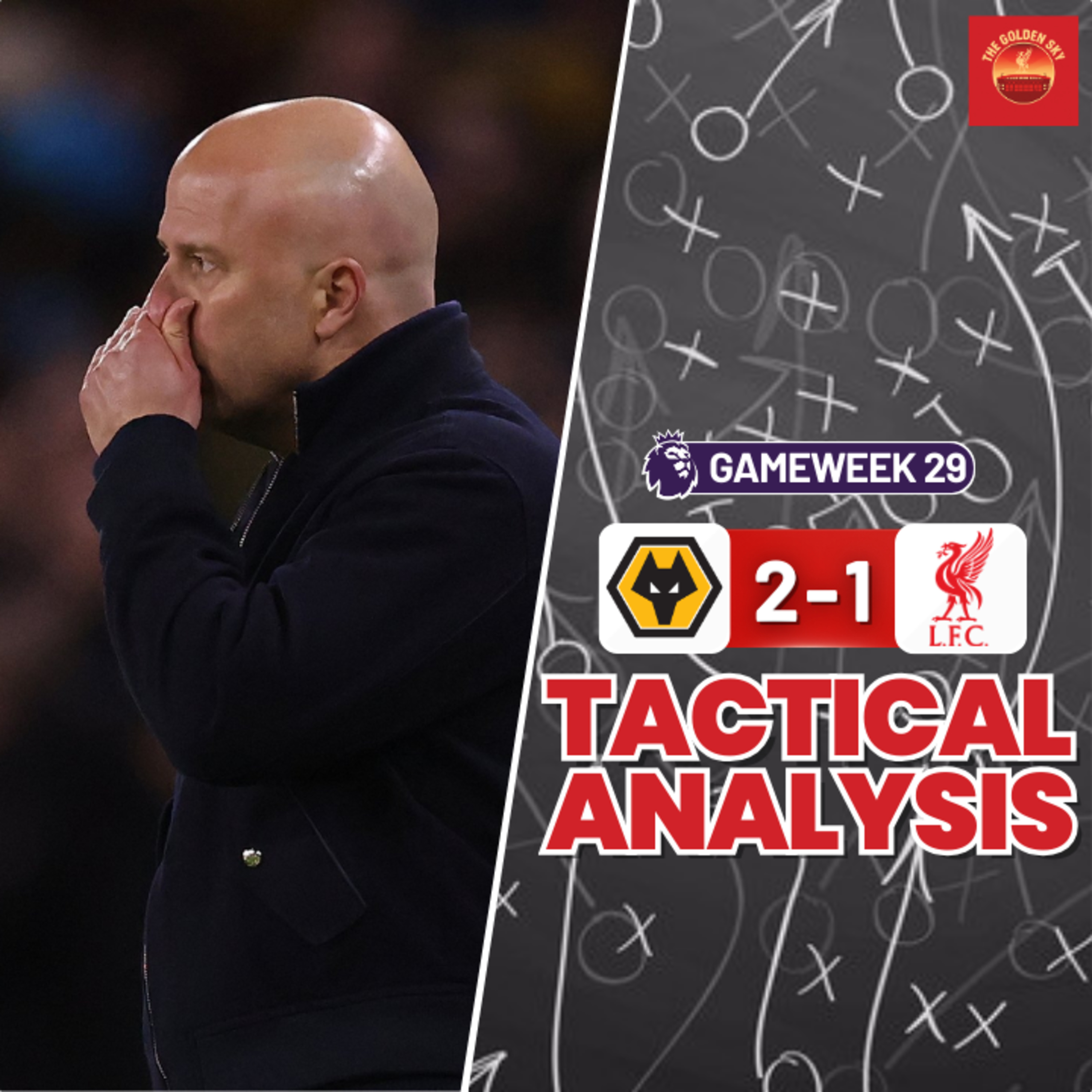 Worst Result Of The Season! Wolves 2-1 Liverpool Tactical Analysis & Breakdown | The Golden Sky episode artwork