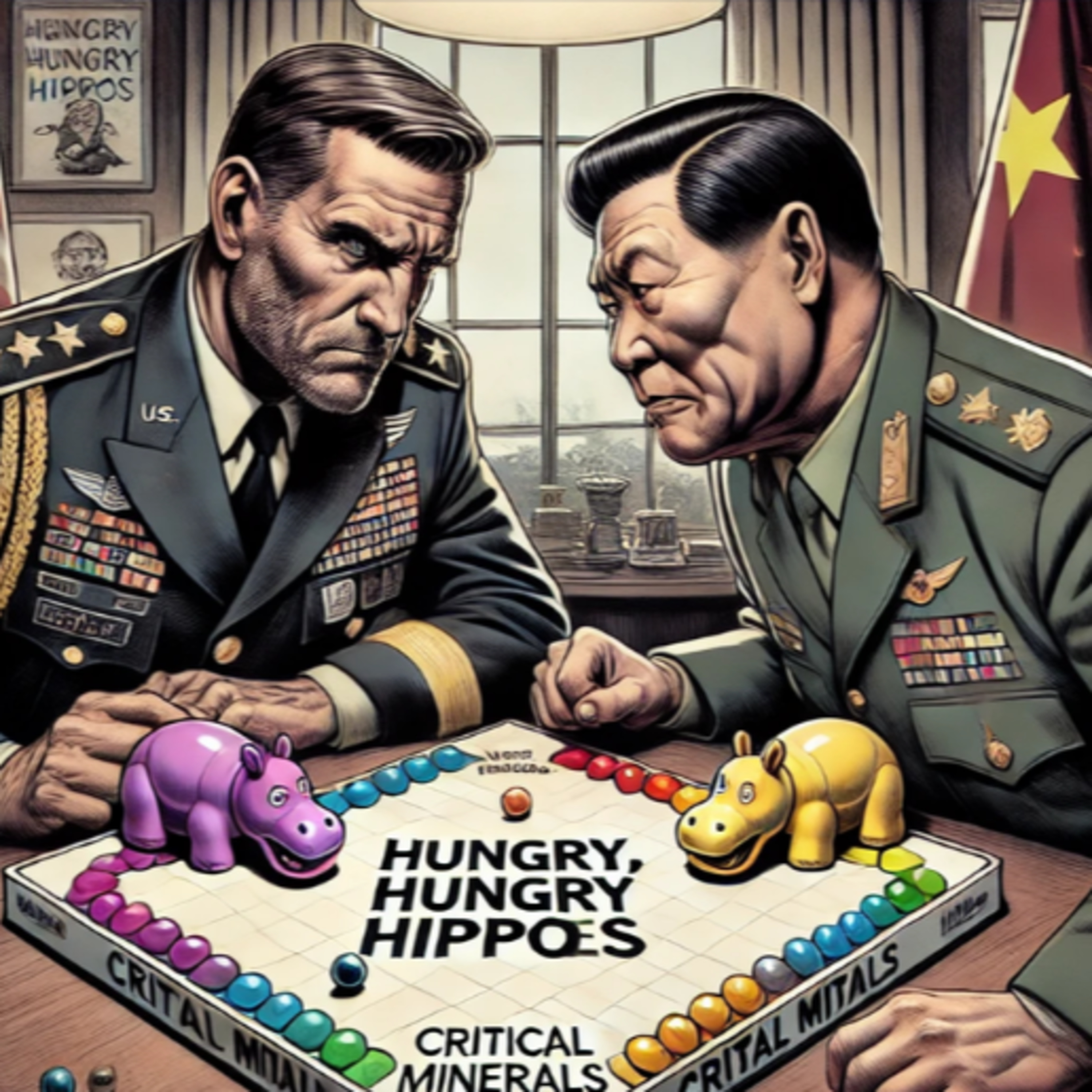 14th October 2025 – US/China Critical minerals scramble continues, forcing reactive Trump to TACO episode artwork
