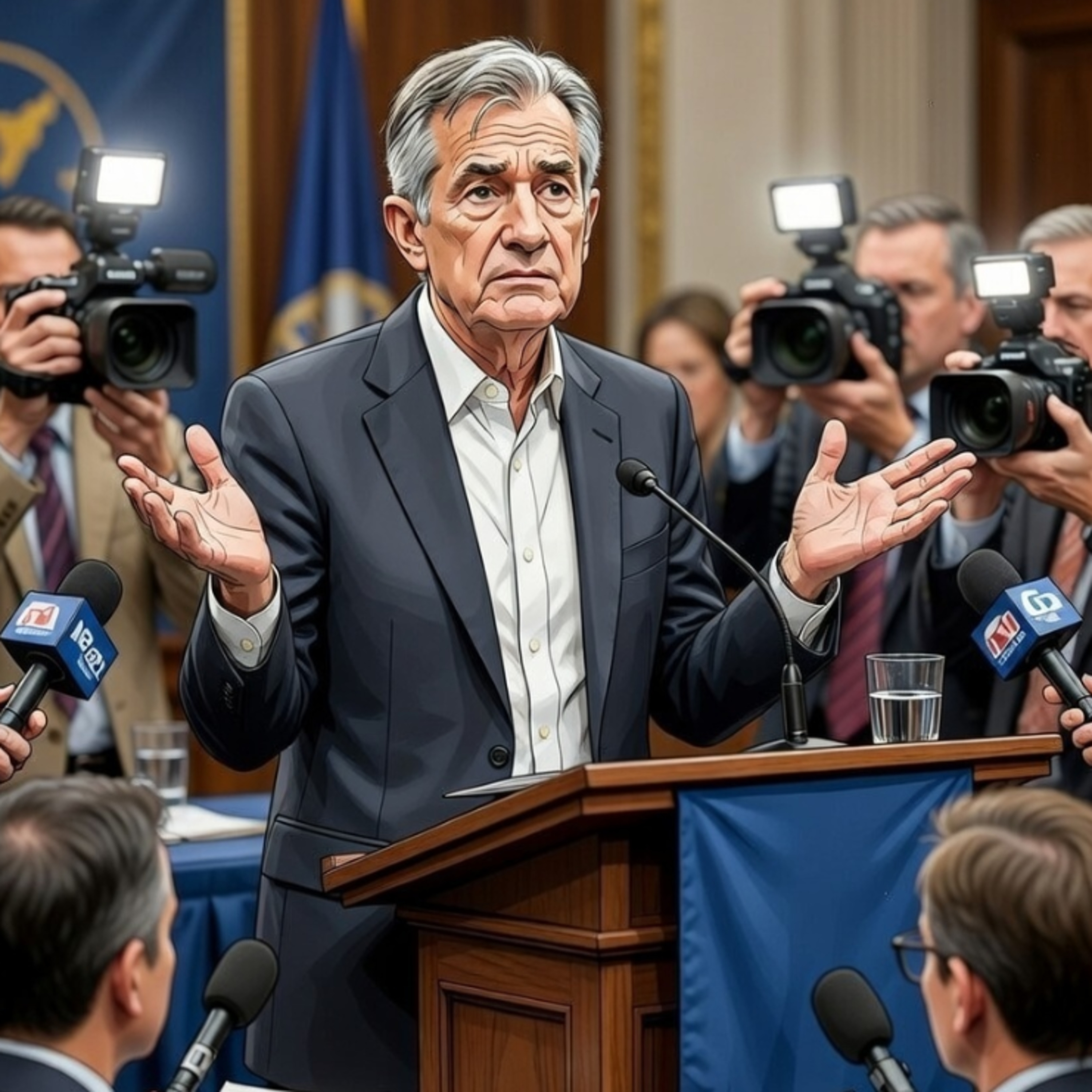 19th March: Fed keeps Rates Unchanged as Powell admits "No One Knows" what comes next  episode artwork