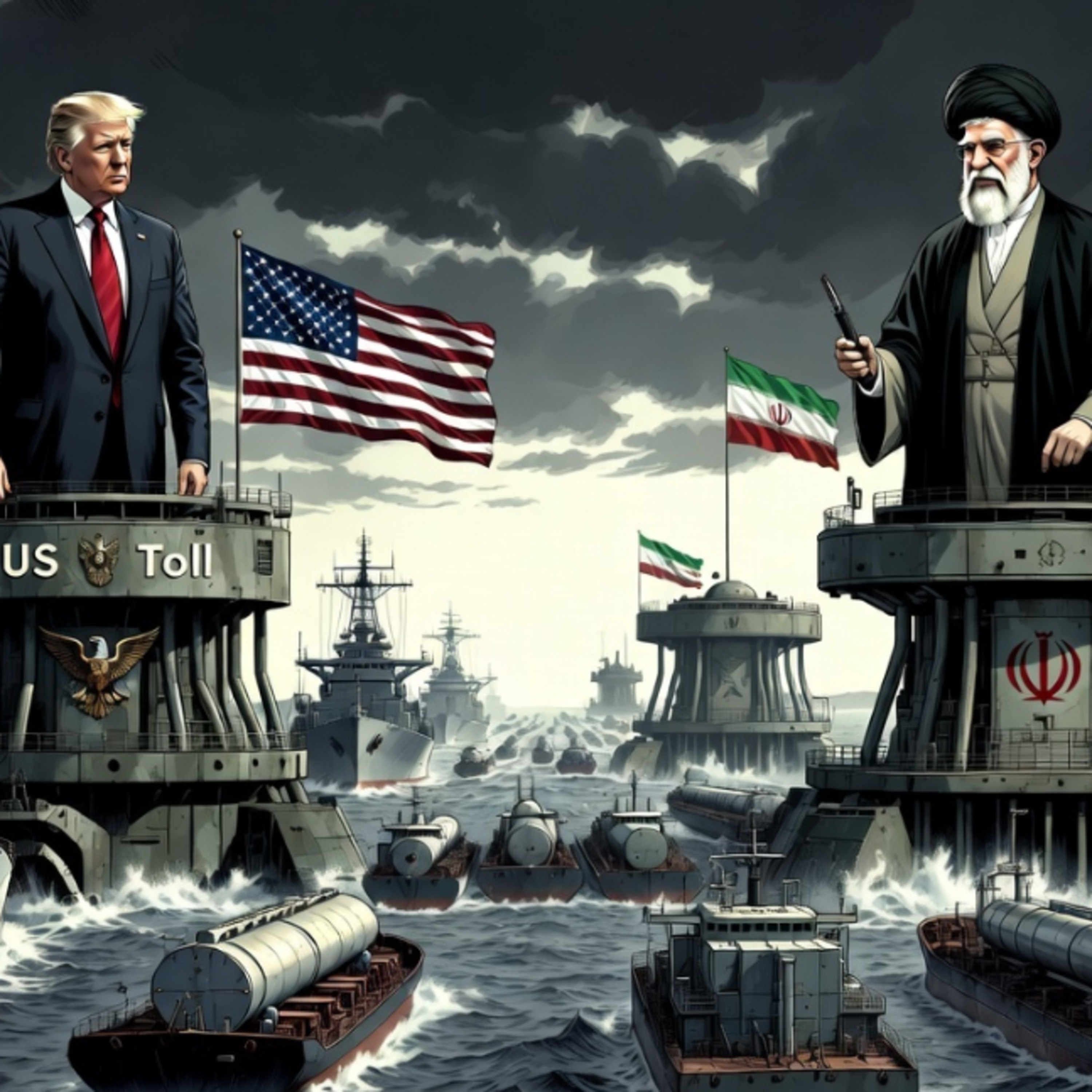 Trump Blockades, Irans Blockade of Hormuz episode artwork