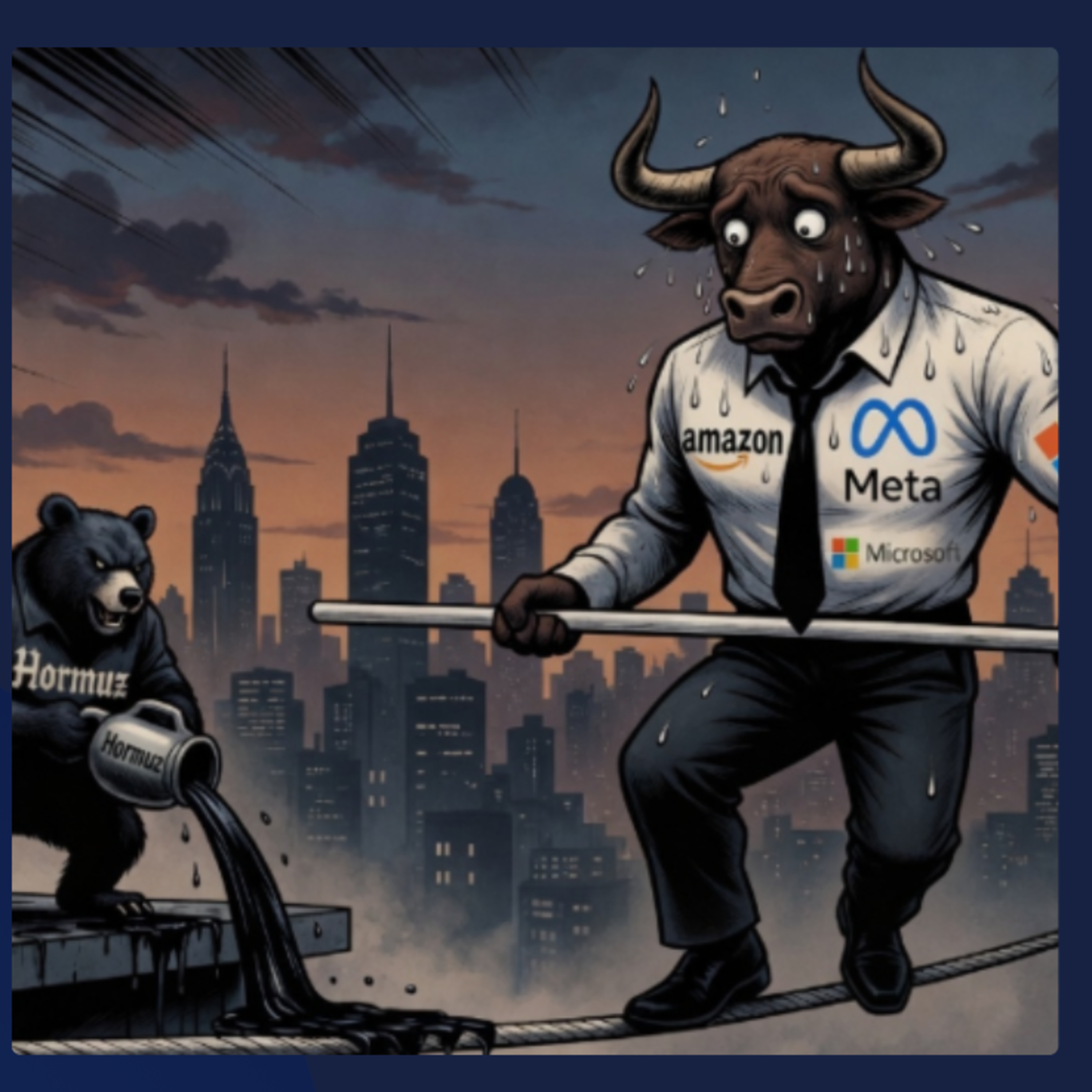 Stocks Vulnerable as Fed Holds, Oil Rallies and META, AMZN & MSFT Disappoint episode artwork