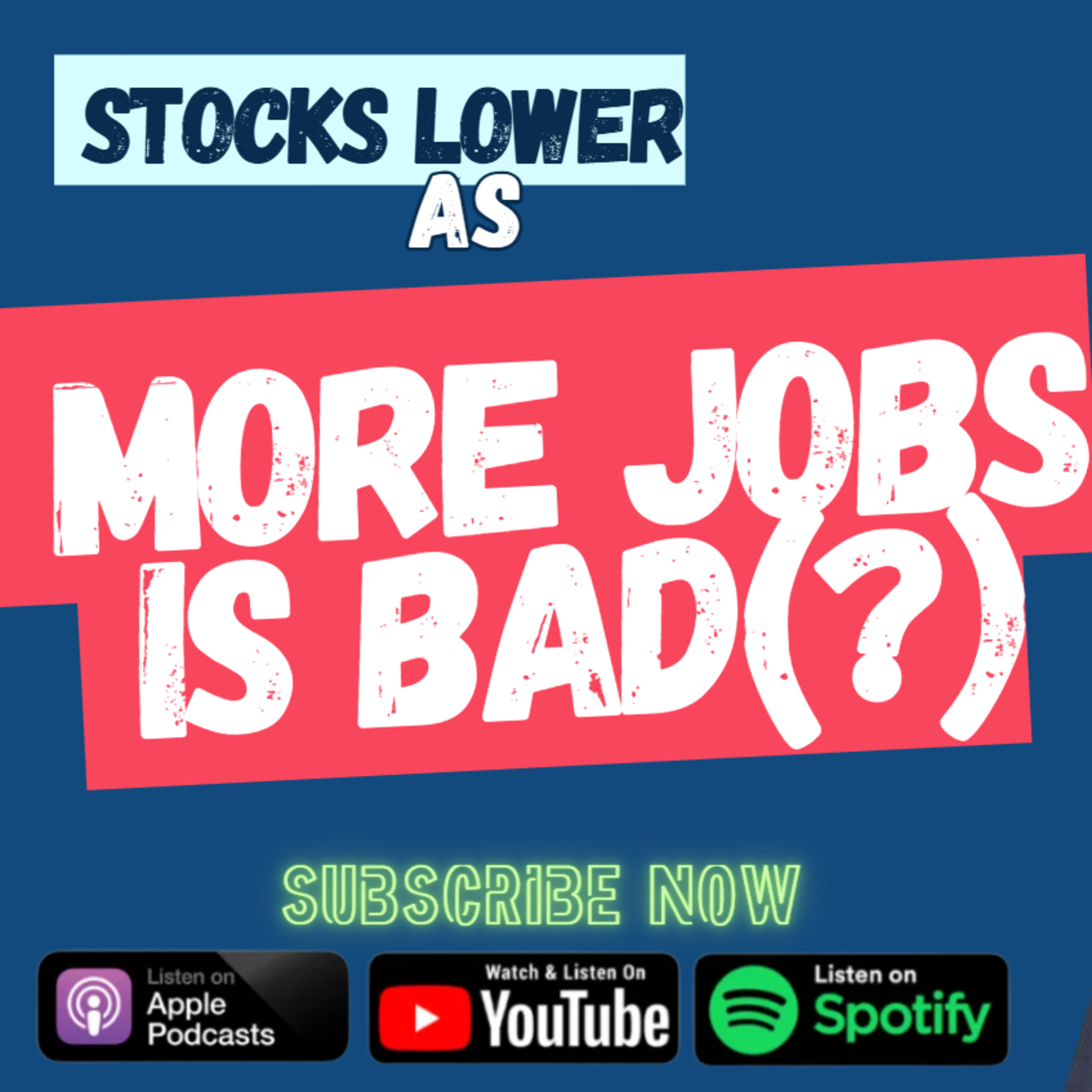 Jobs Blowout Sends Stocks Lower on Hike Fears episode artwork
