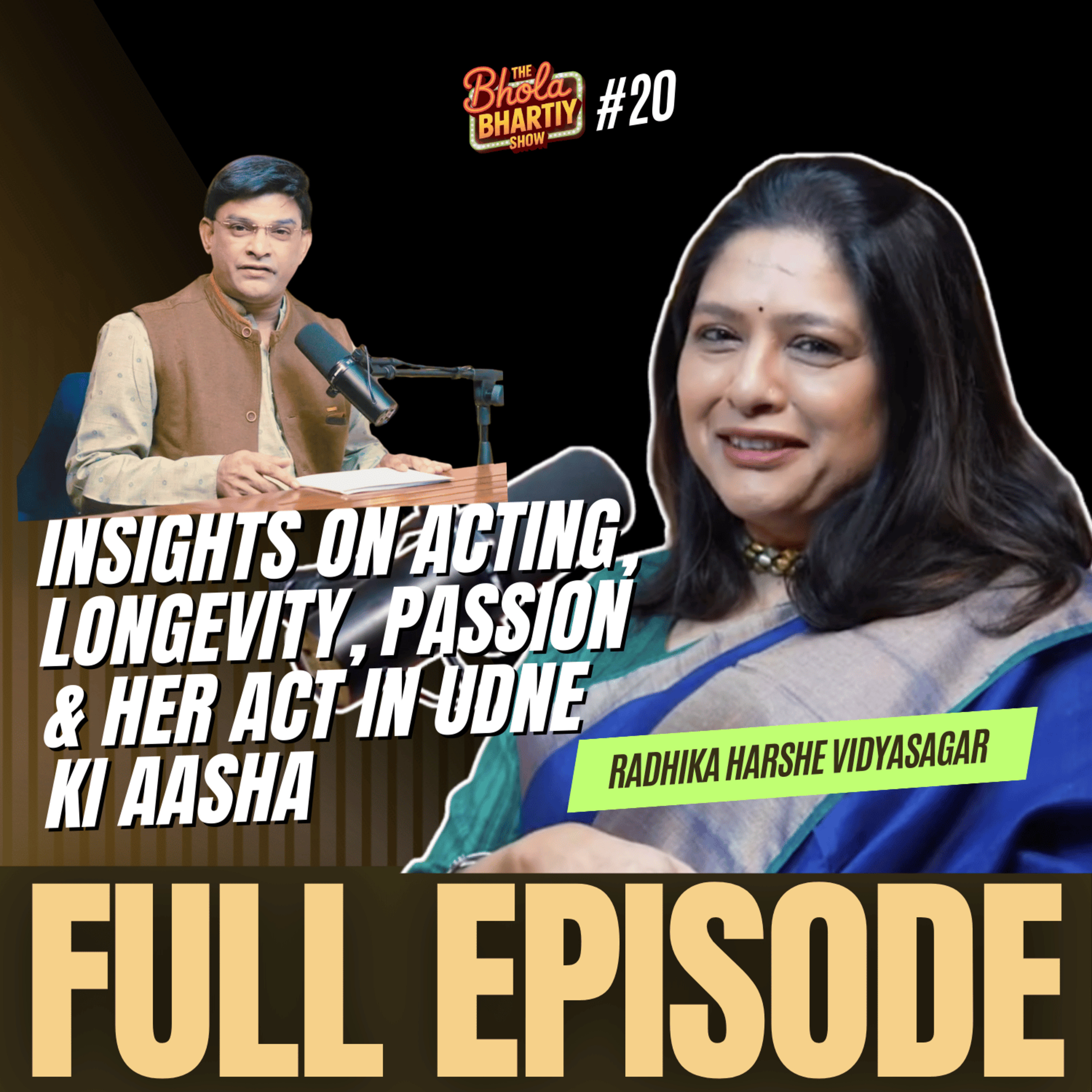 Udne Ki Aasha’s Radhika Harshe Vidyasagar on Success & TV Industry Truths episode artwork