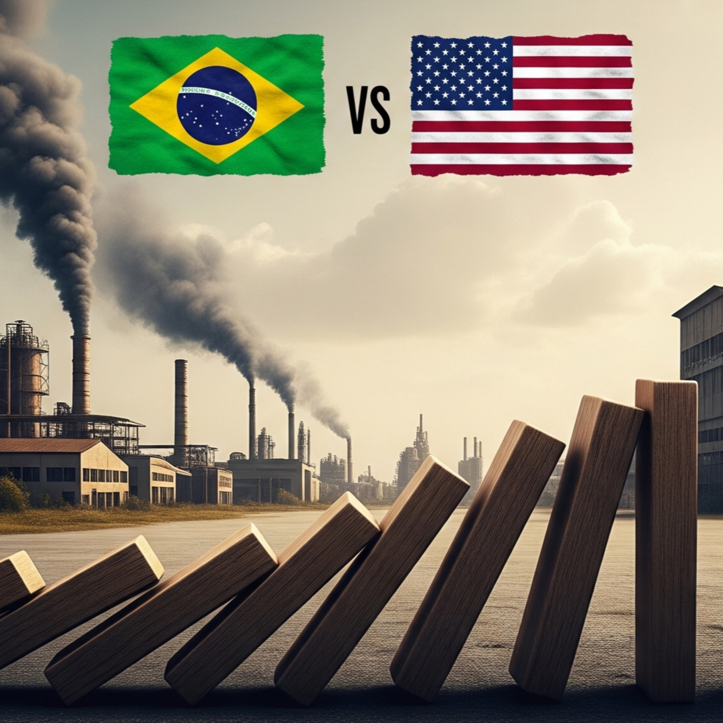 Retaliação Brasileira aos EUA Pode Gerar Impacto em Cascata na Indústria episode artwork