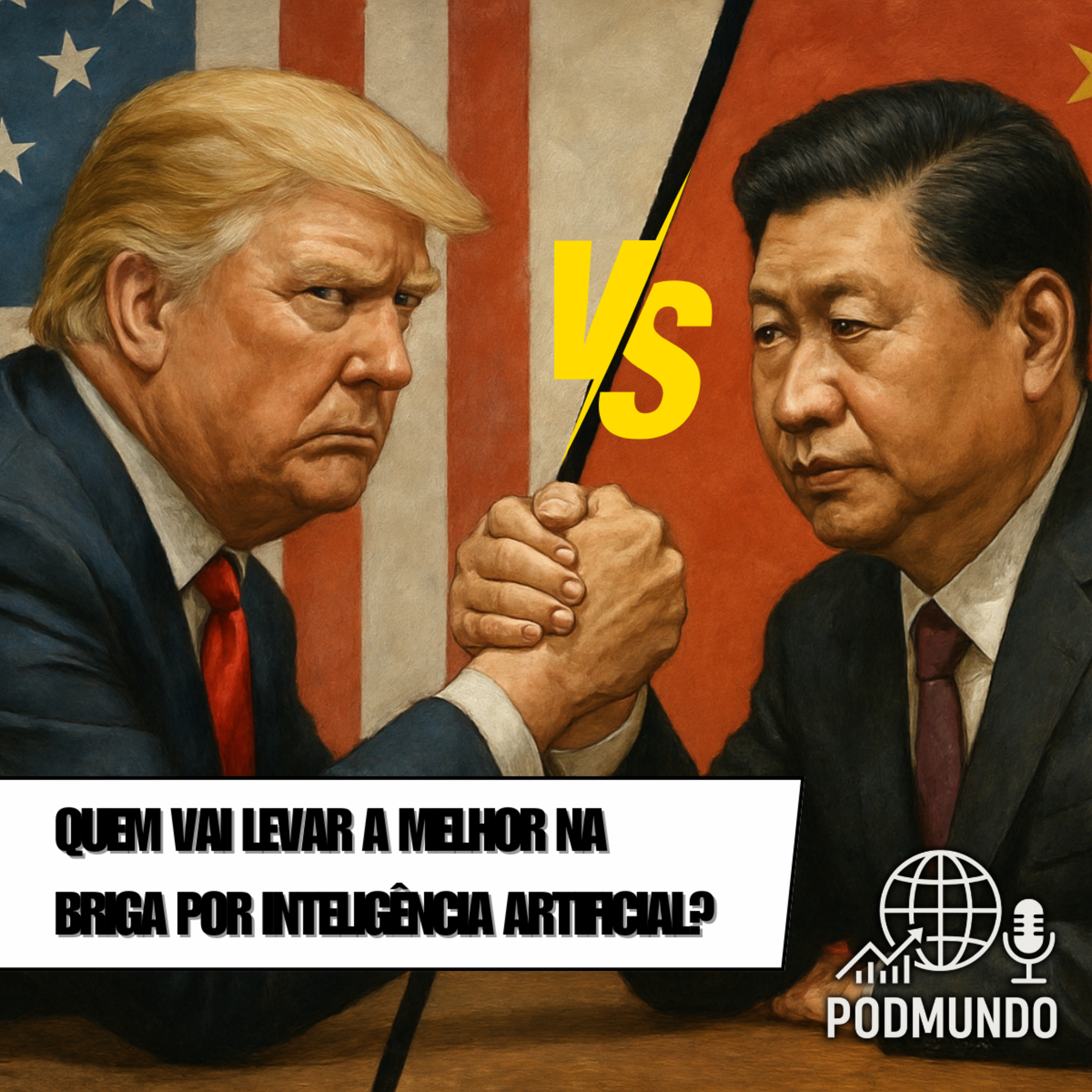 China desafia EUA na liderança global em IA episode artwork