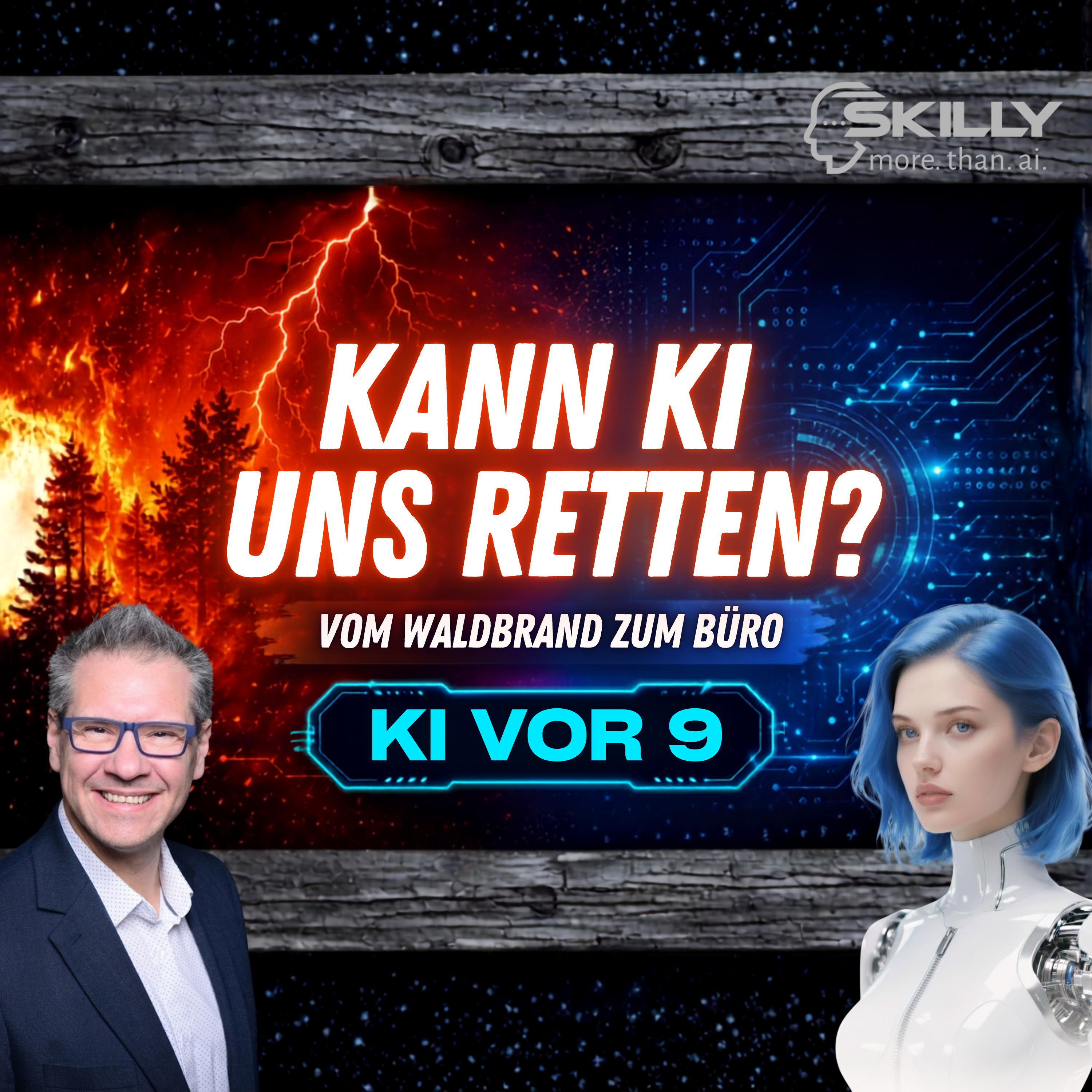 Kann KI uns vor der Hitze retten? Vom Waldbrand bis zum Büro episode artwork