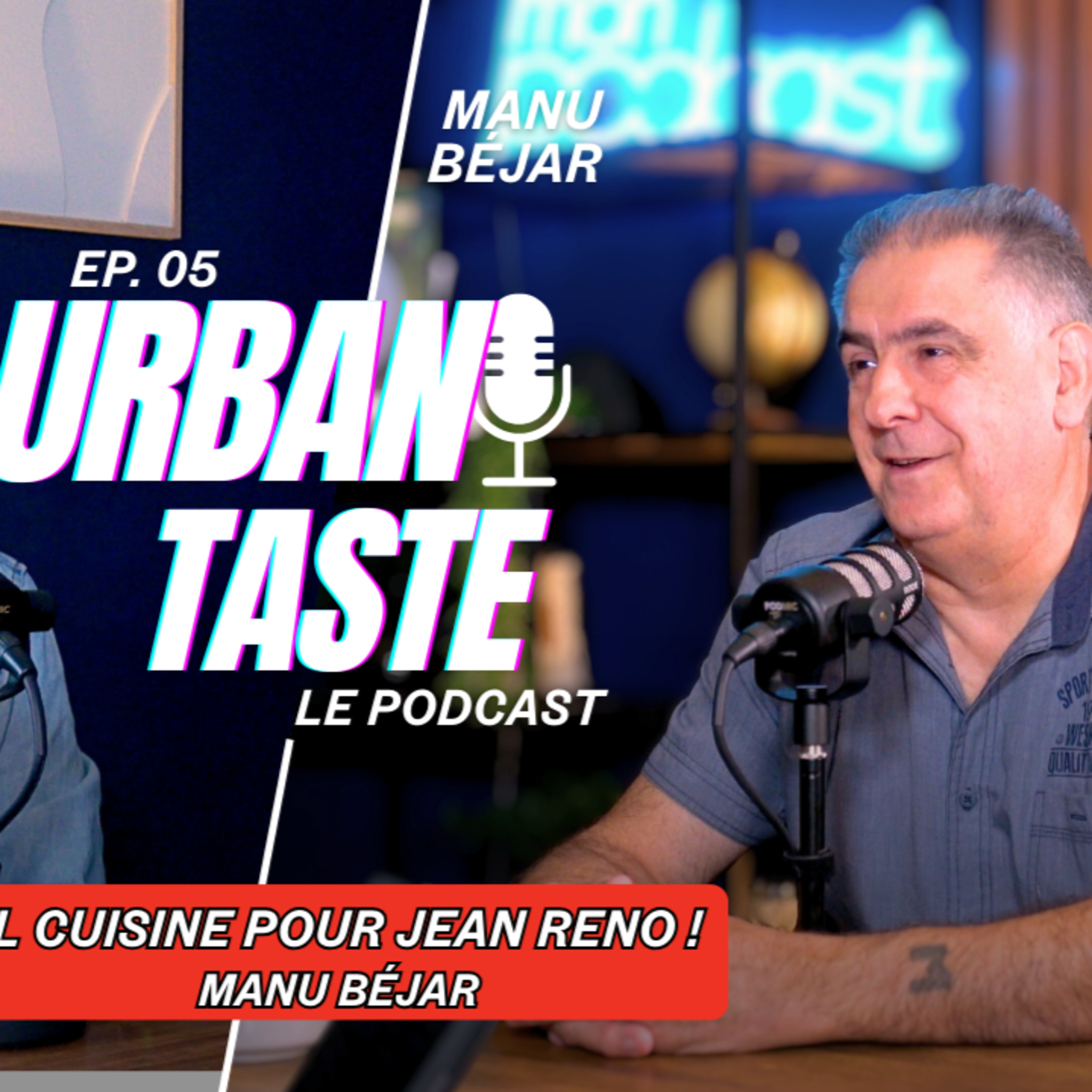 IL CUISINE POUR JEAN RENO : LES CONFIDENCES DU CHEF DE L'OLIVIER DES SENS | URBAN TASTE episode artwork
