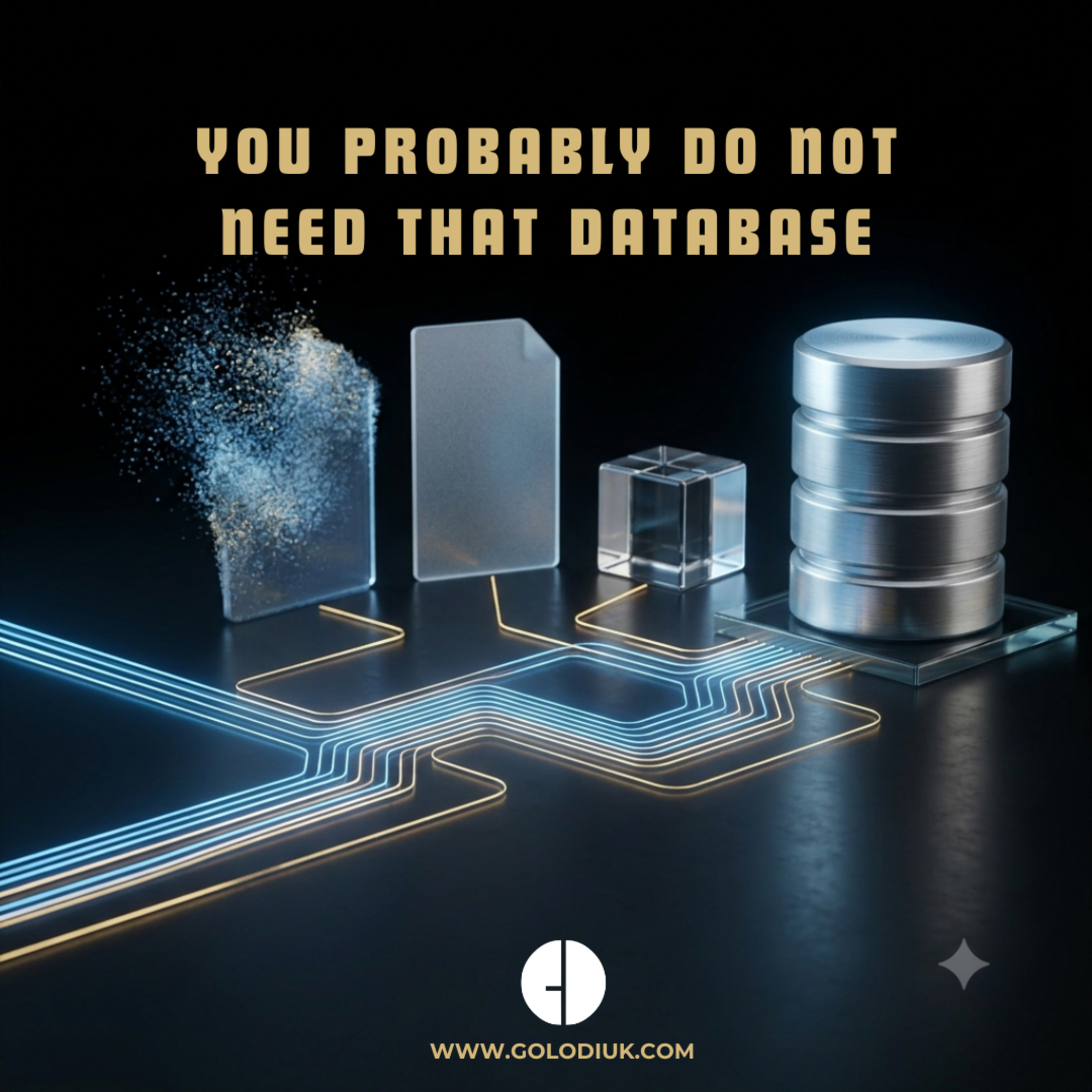 #016 - You Probably Do Not Need That Database episode artwork