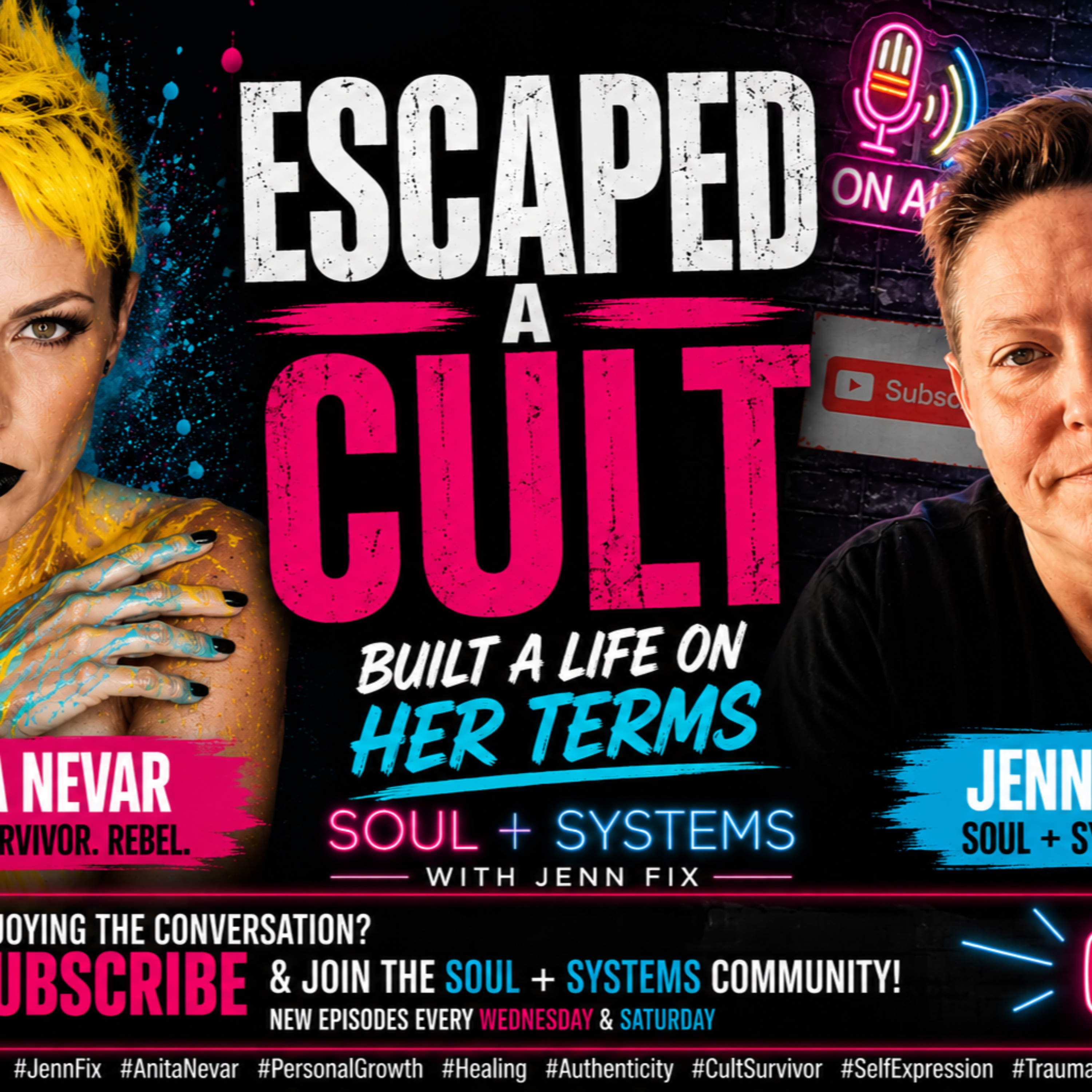 She Escaped a Doomsday Cult and Became a Celebrity Artist episode artwork