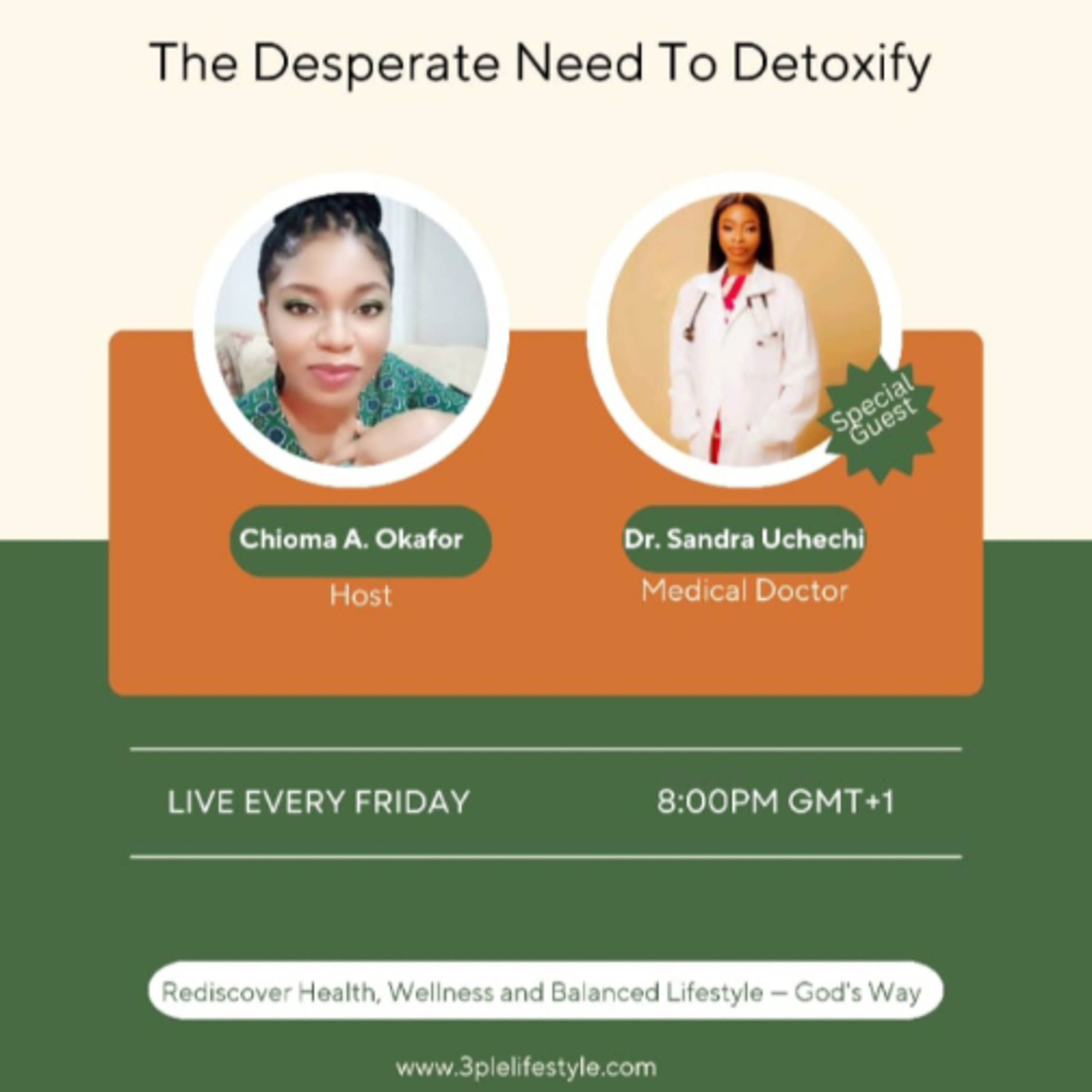 The Desperate Need To Detoxify featuring Dr. Sandra Uchechi