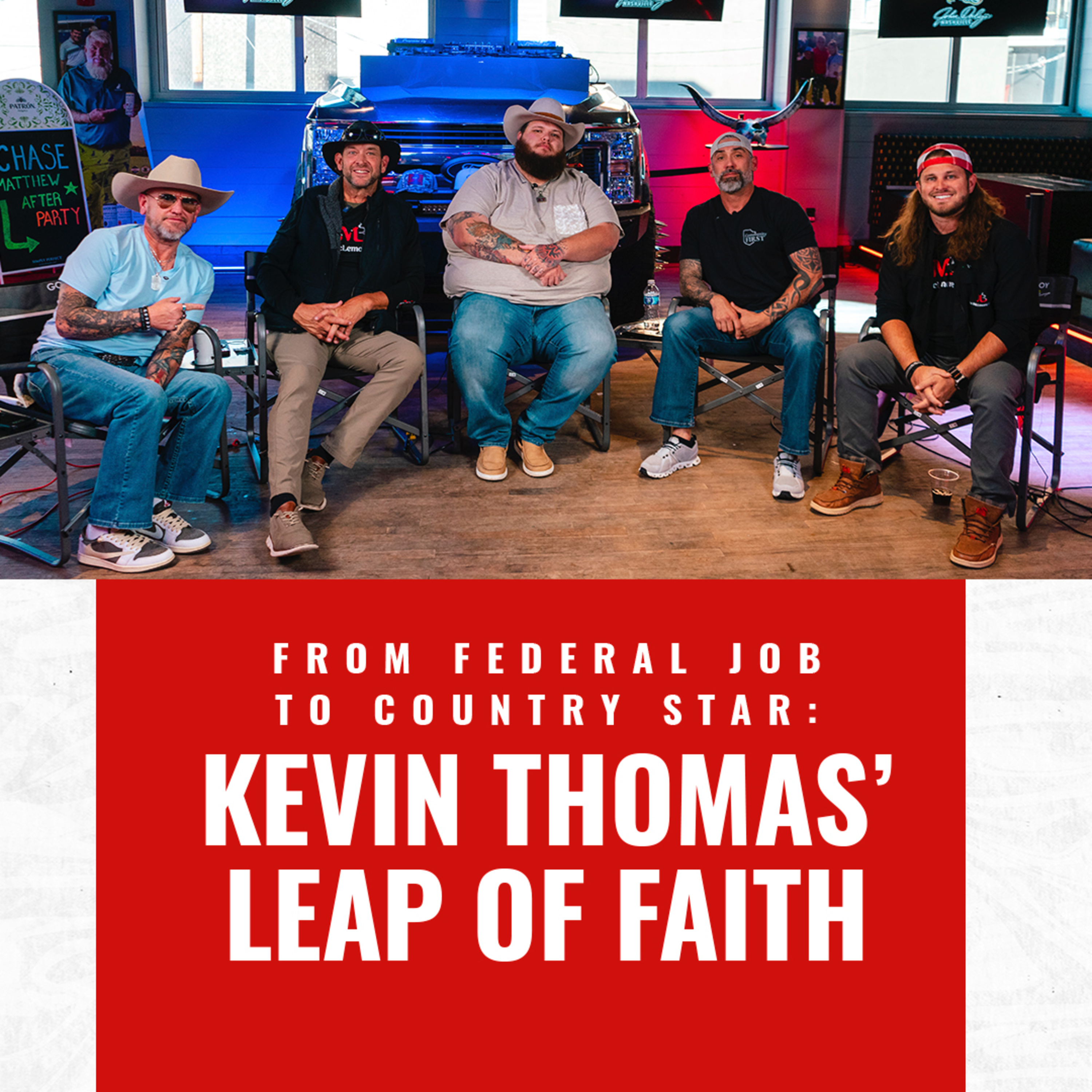 Ep #23 – From Federal Job to Country Star: Kevin Thomas’ Leap of Faith | 25/8 Podcast