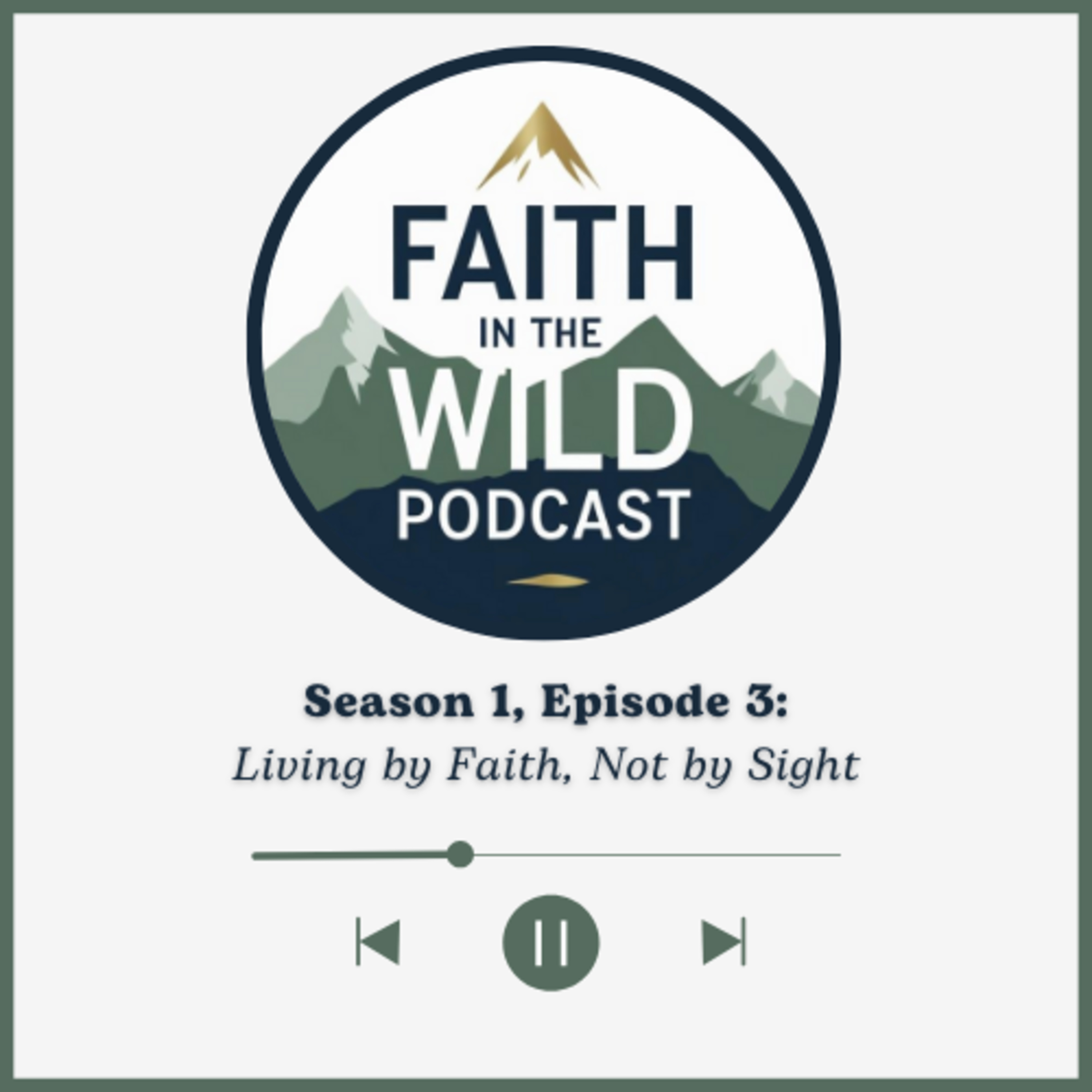 Episode 3 - Living by Faith, Not by Sight episode artwork