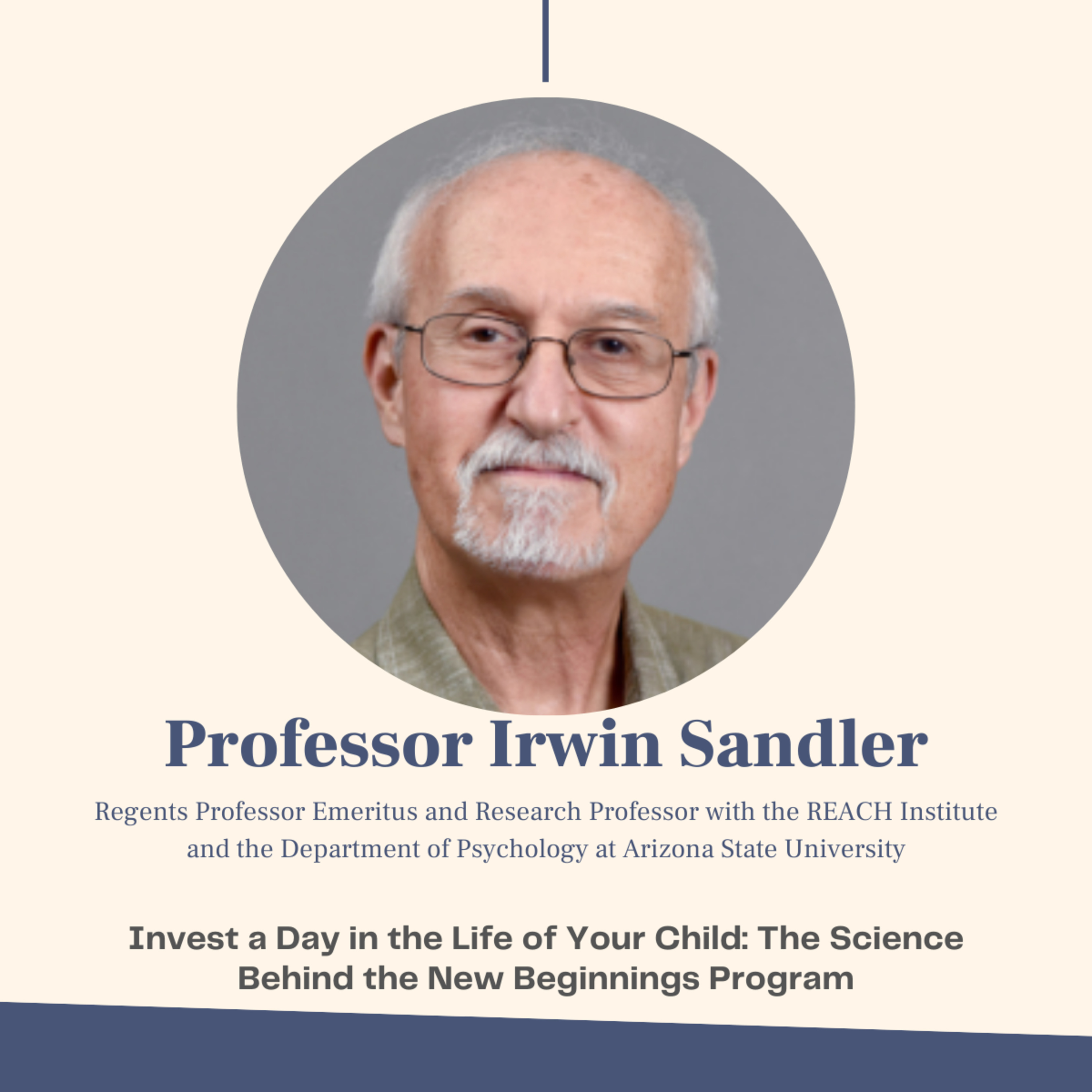 Invest a Day in the Life of Your Child: The Science Behind the New Beginnings Program