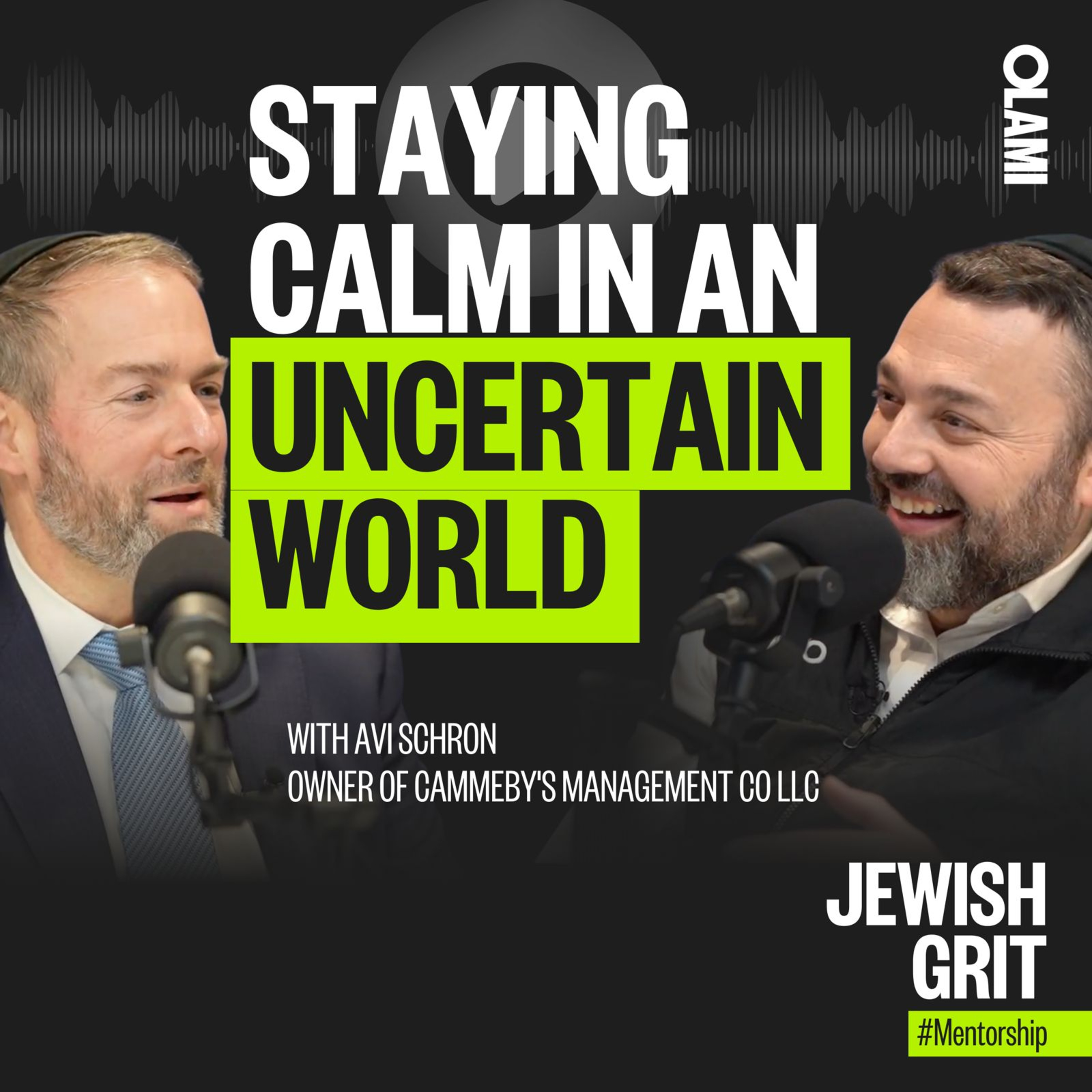 🎙️Staying Calm When Everything Feels Uncertain - with Avi Schron - Episode 24 episode artwork