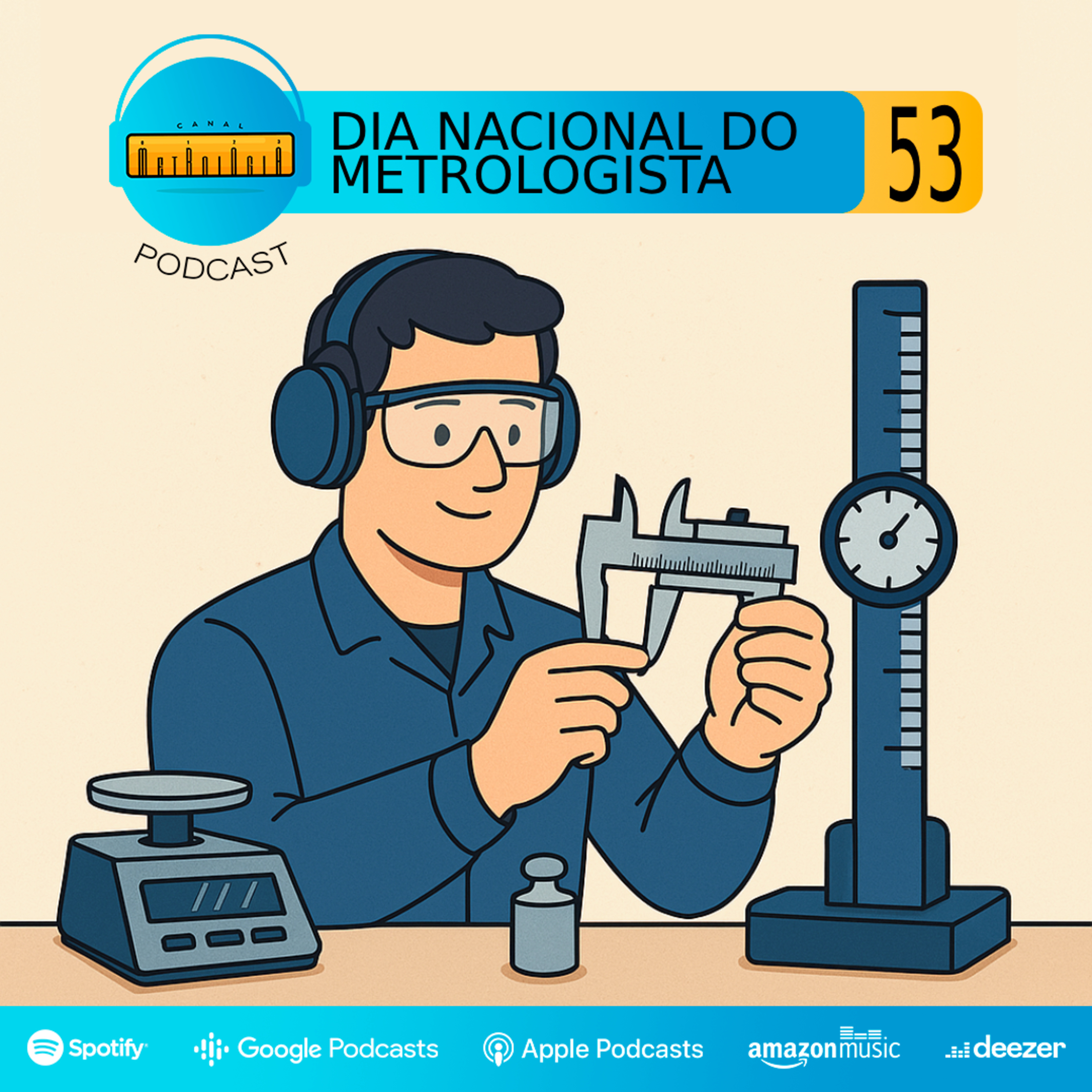 Podcast #53 | Dia Nacional do Metrologista