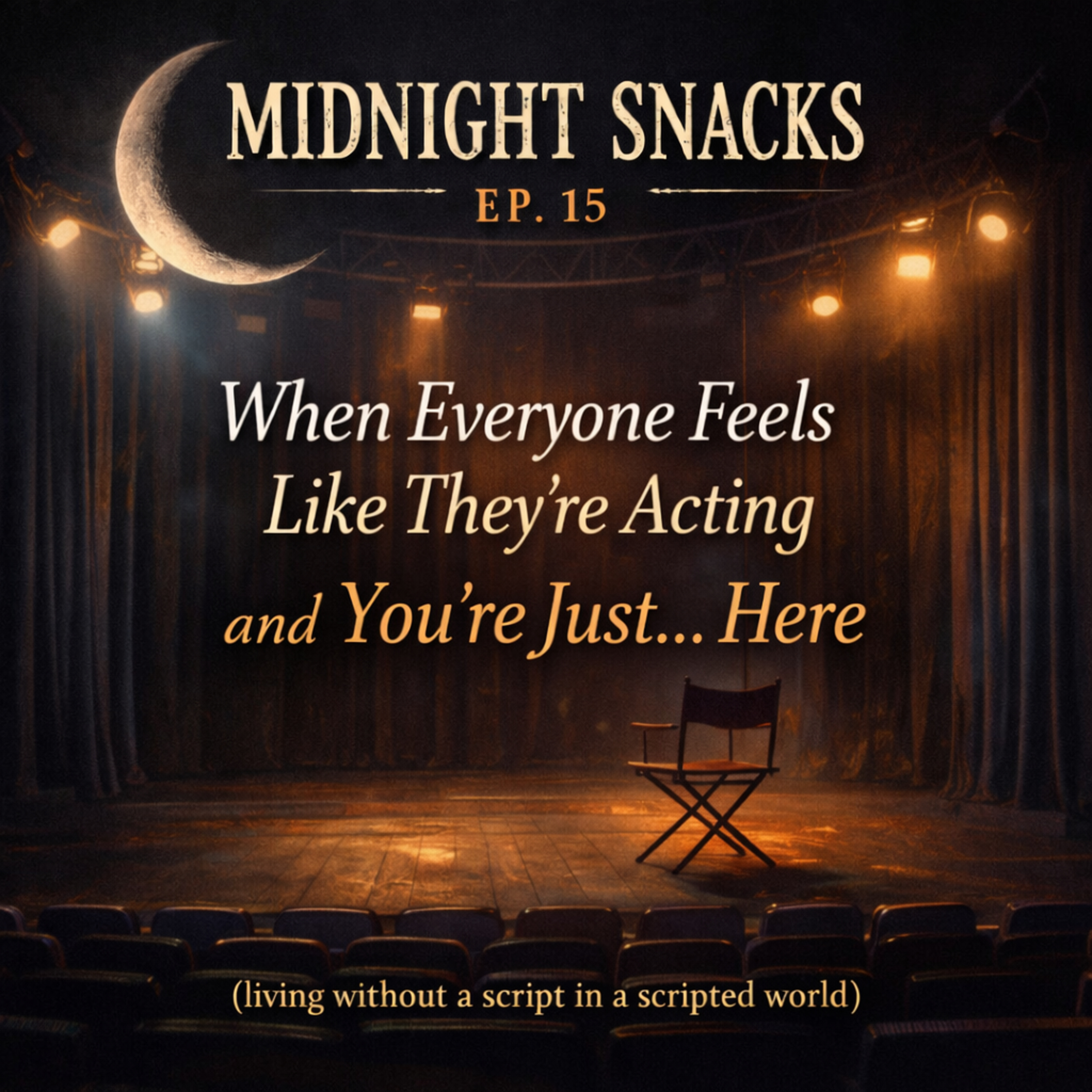 Midnight Snack E15: When Everyone Feels Like They’re Acting and You’re Just… Here