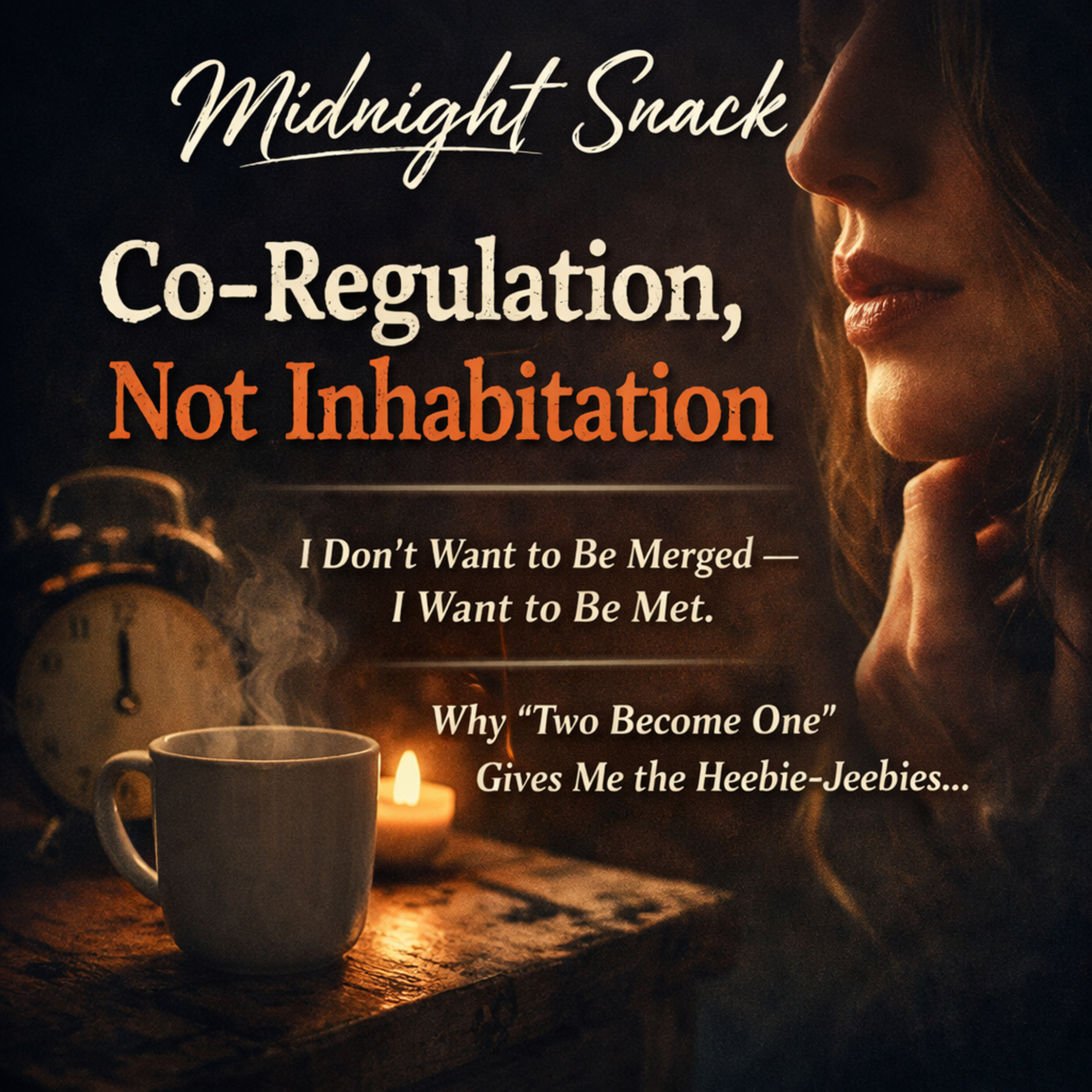 Midnight Snack E50: Co-Regulation, Not Inhabitation