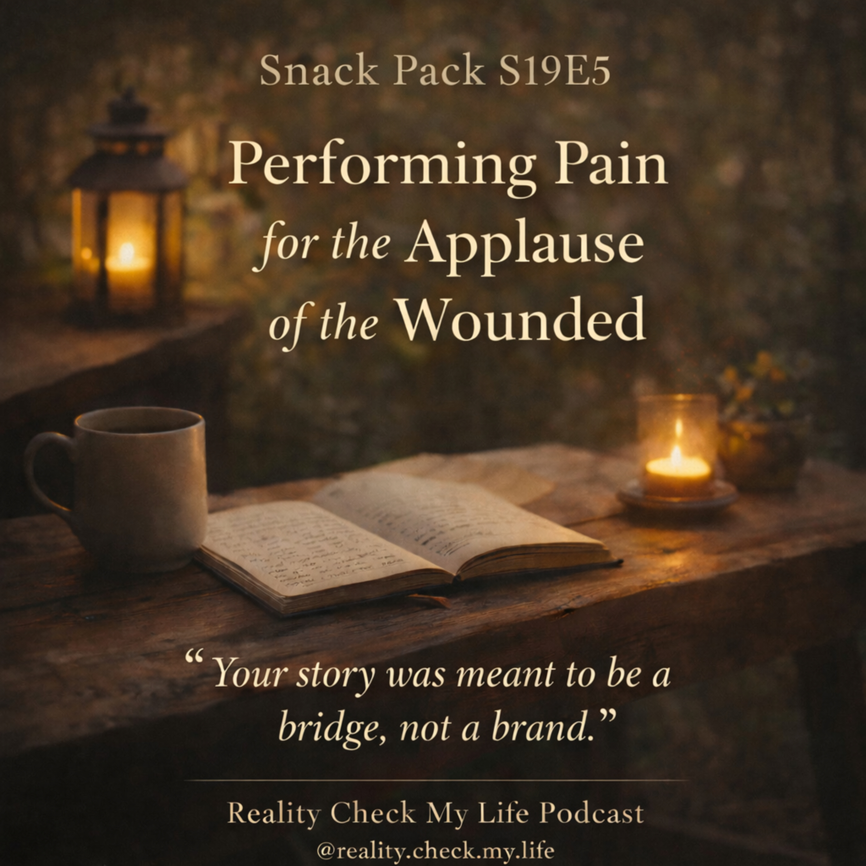 Snack Pack S19E5: Performing Pain for the Applause of the Wounded