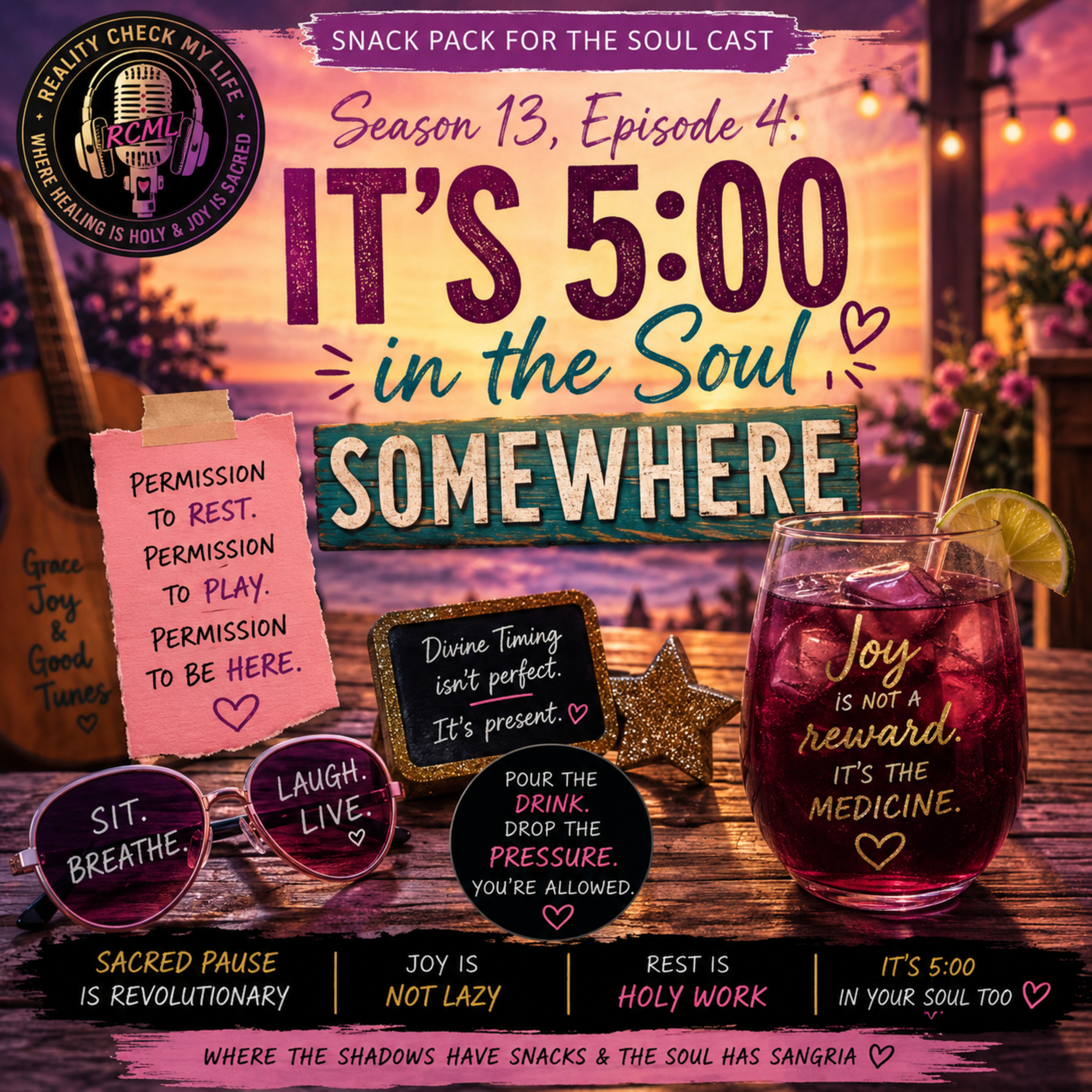 Snack PackS13E4: It’s 5:00 in the Soul Somewhere 🍷 episode artwork