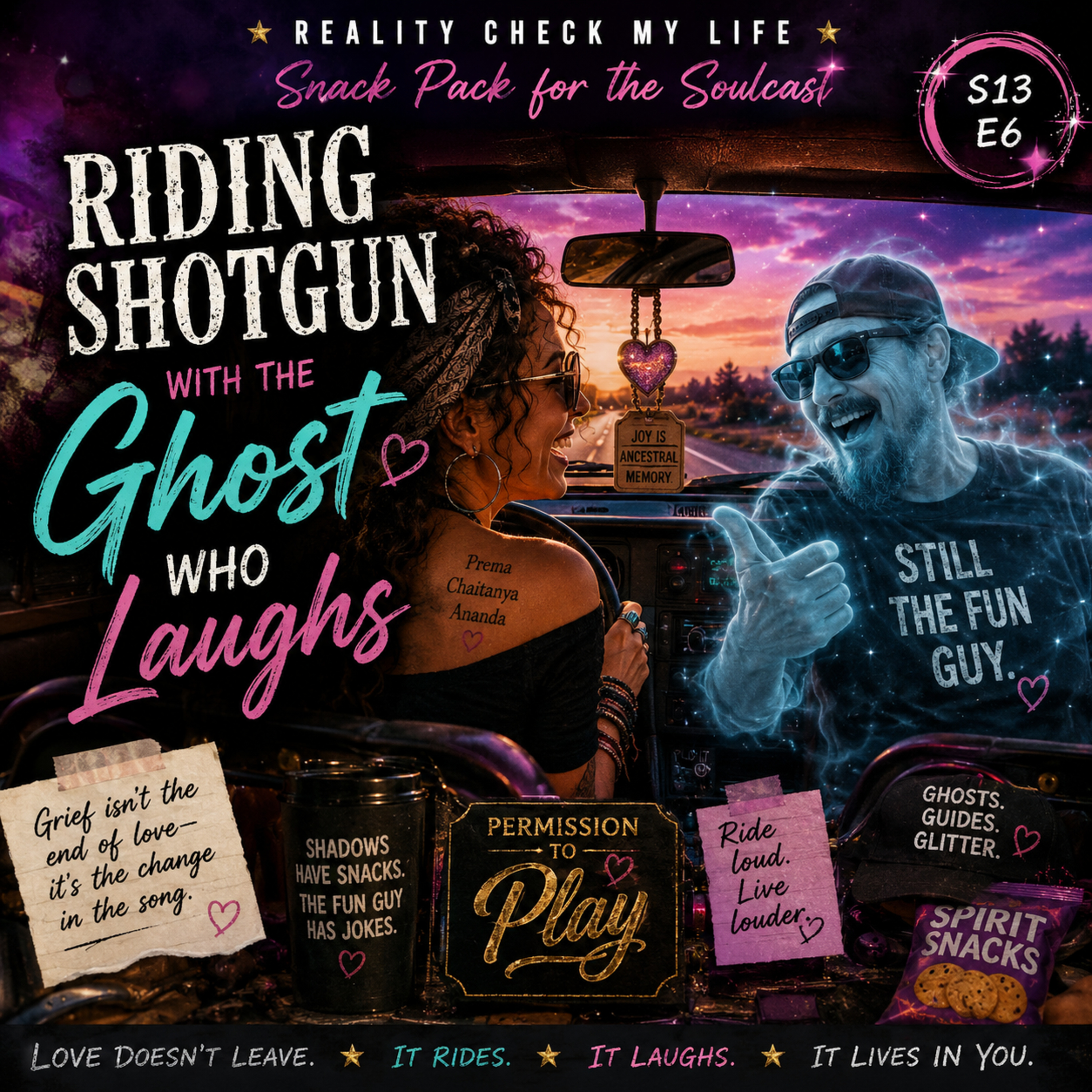 Snack Pack S13E6: Riding Shotgun with the Ghost Who Laughs episode artwork