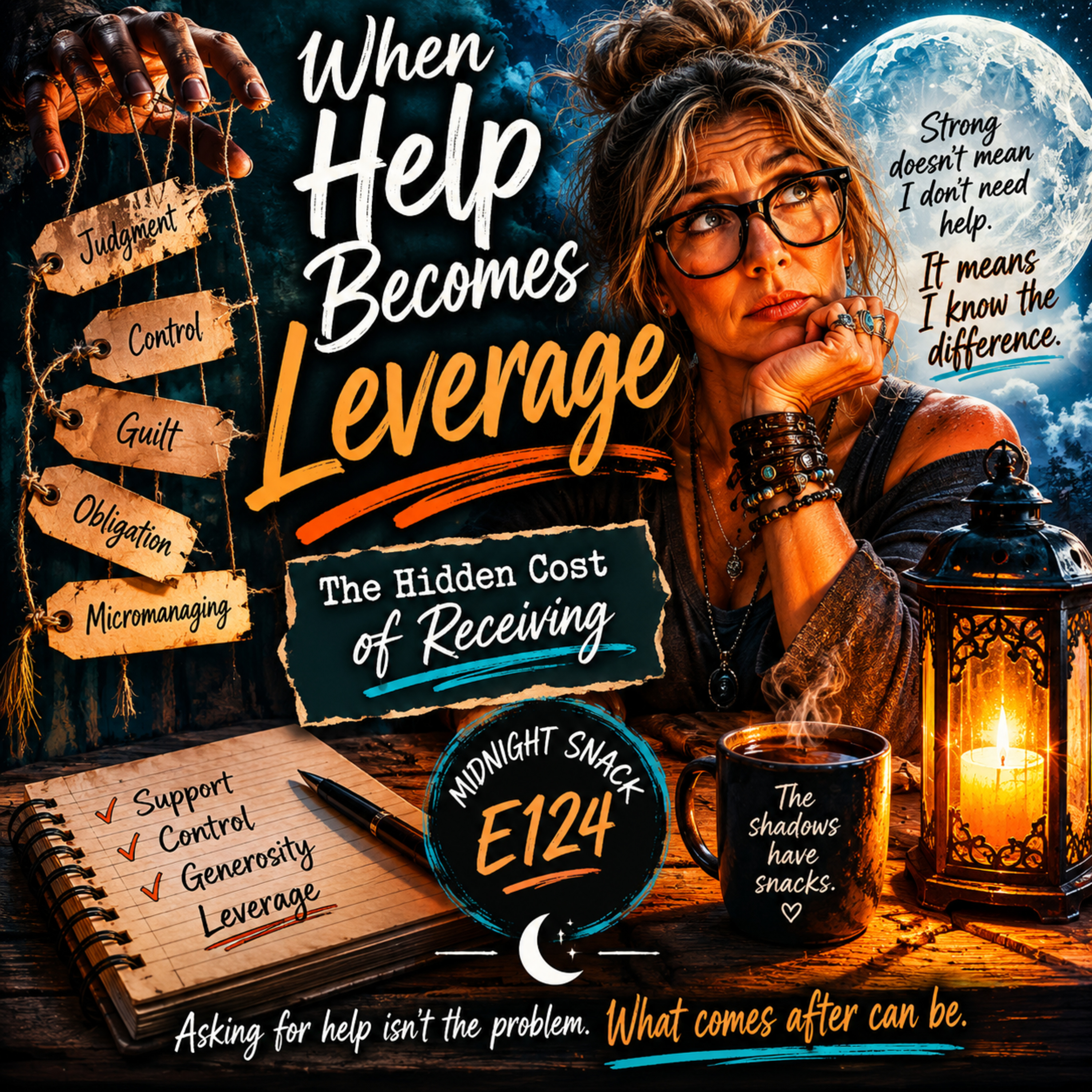 Midnight Snack E124: When Help Becomes Leverage — The Hidden Cost of Receiving episode artwork