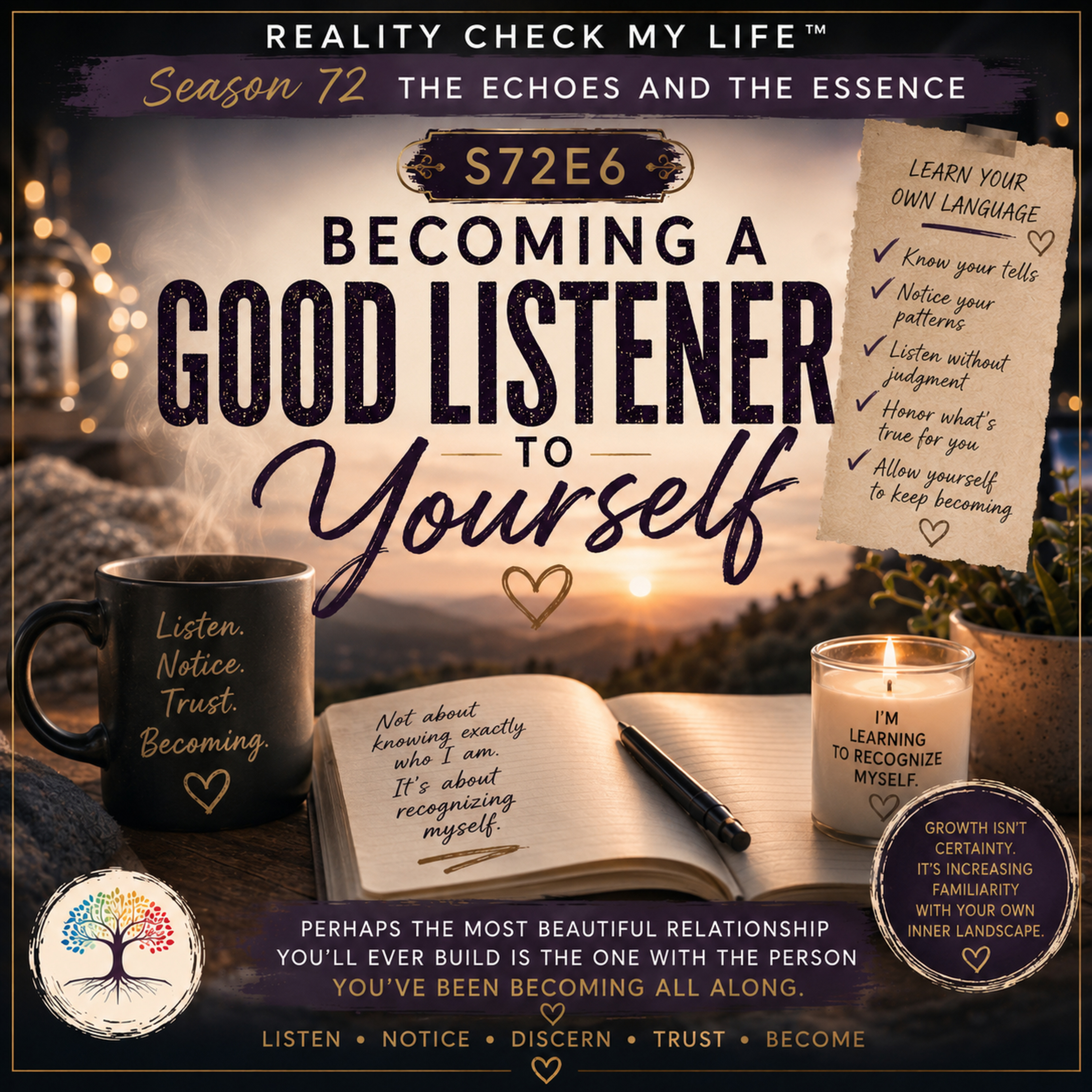 Snack Pack S72E6: Becoming a Good Listener to Yourself episode artwork