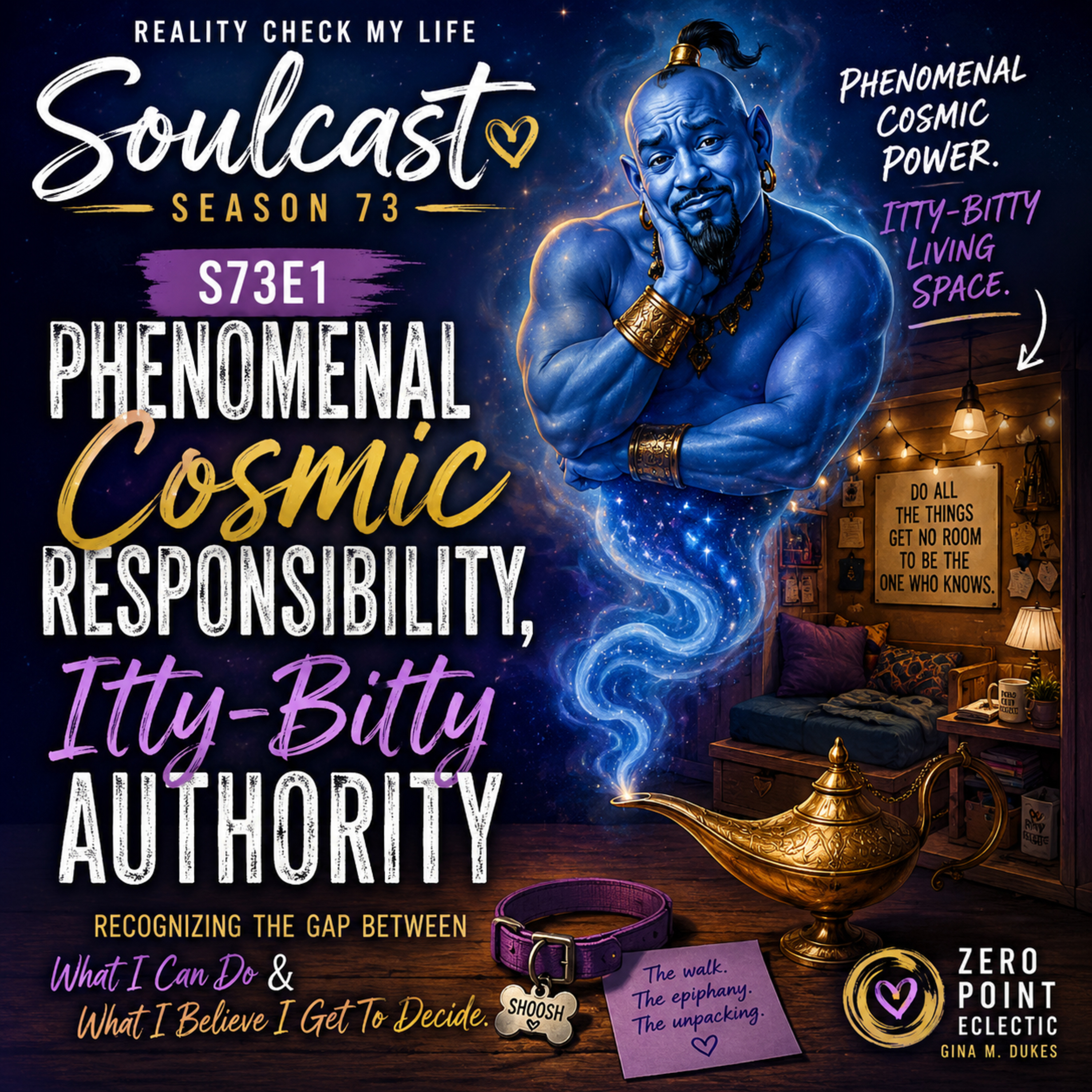  Snack Pack S73E1: Phenomenal Cosmic Responsibility, Itty Bitty Authority episode artwork