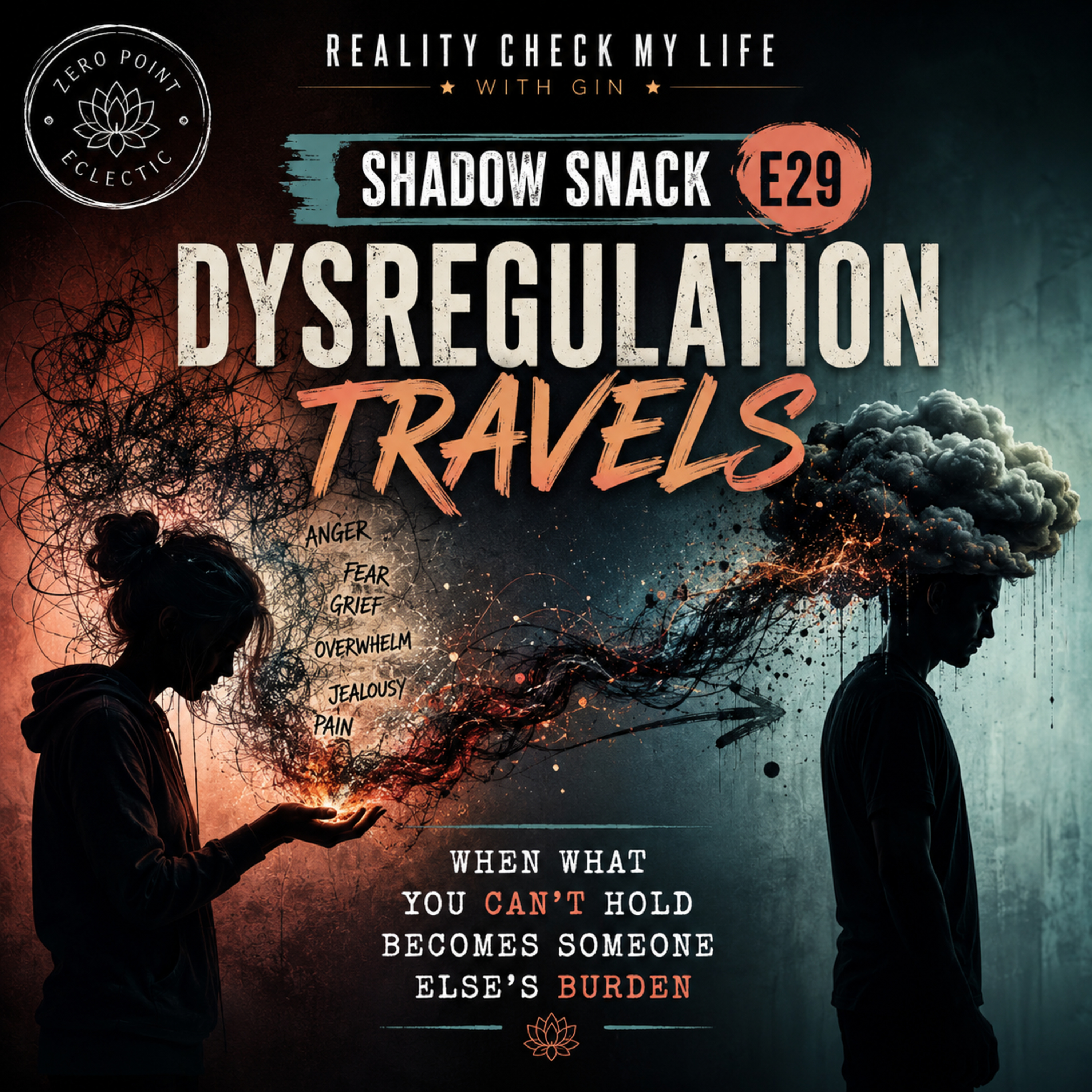 Shadow Snack E29: Dysregulation Travels: When What You Can't Hold Becomes Someone Else's Burden episode artwork