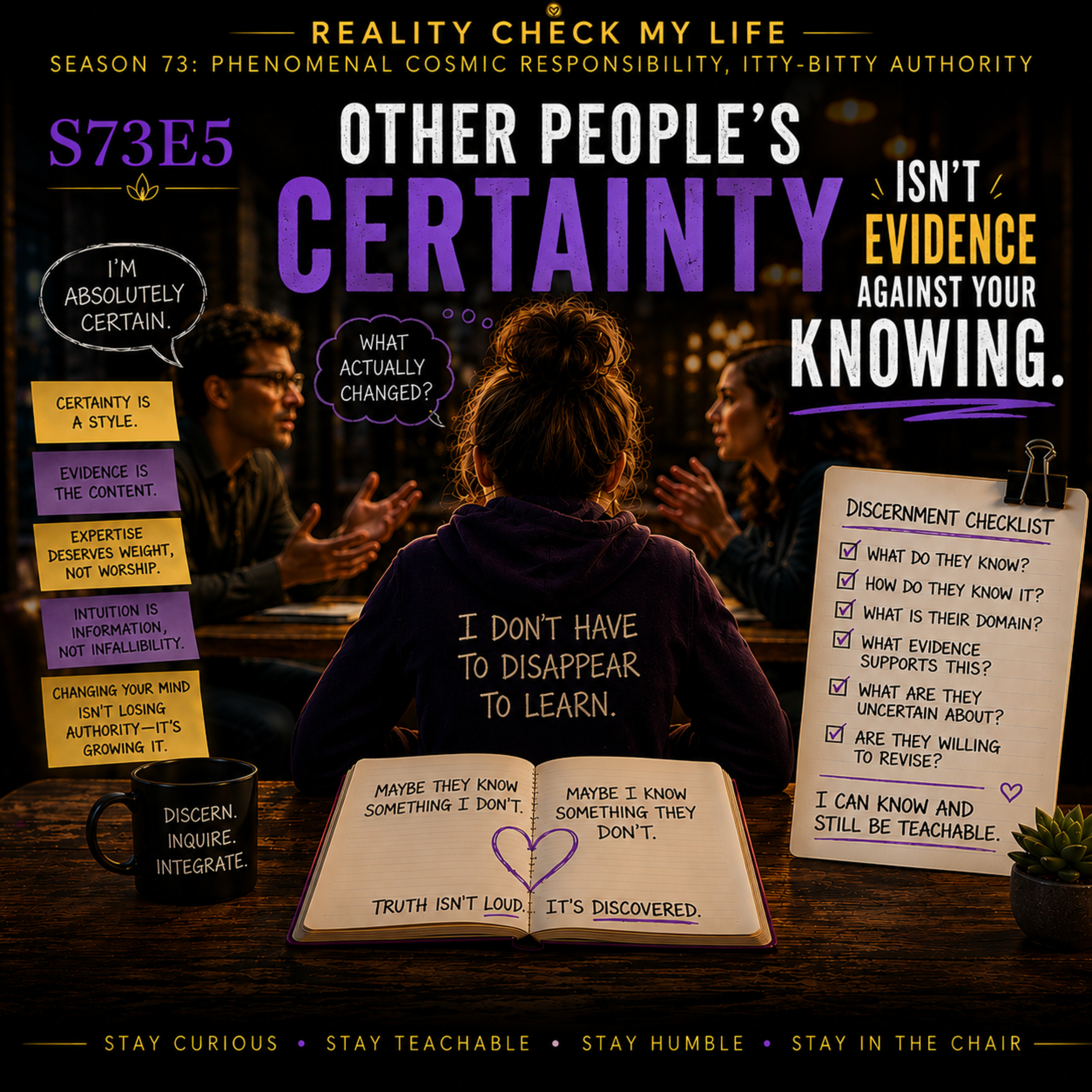 Snack Pack S73S5: Other People's Certainty Isn't Evidence Against Your Knowing episode artwork