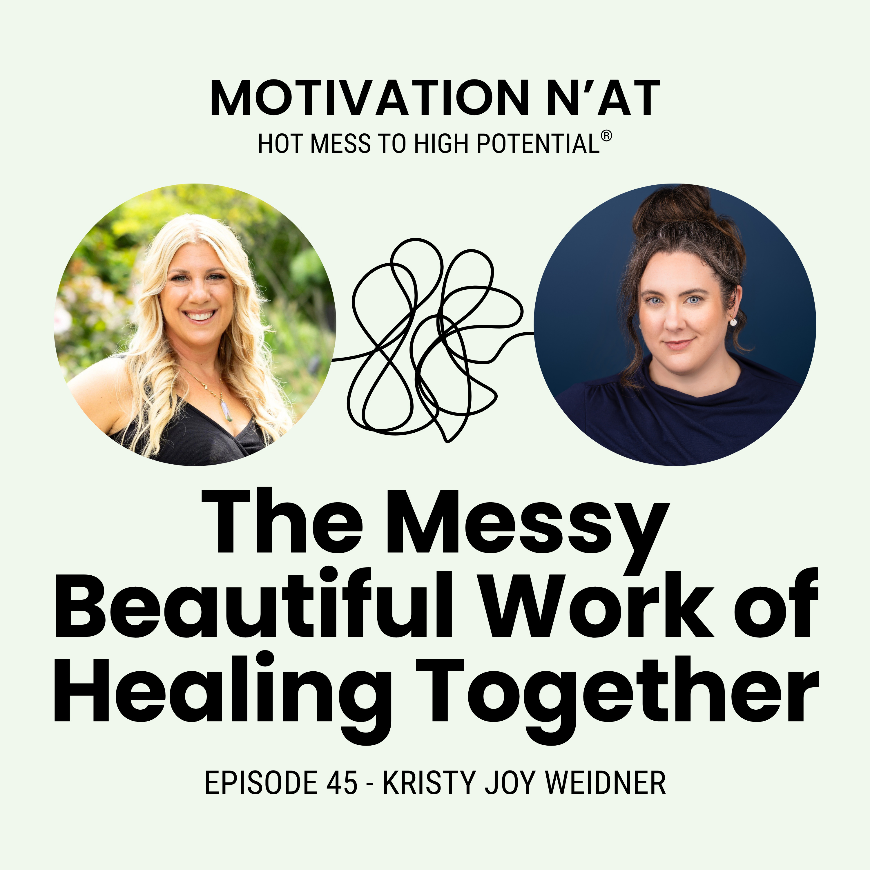 The Messy Beautiful Work of Healing Together | Guest - Kristy Joy Weidner, LCSW, CCTP-1 episode artwork