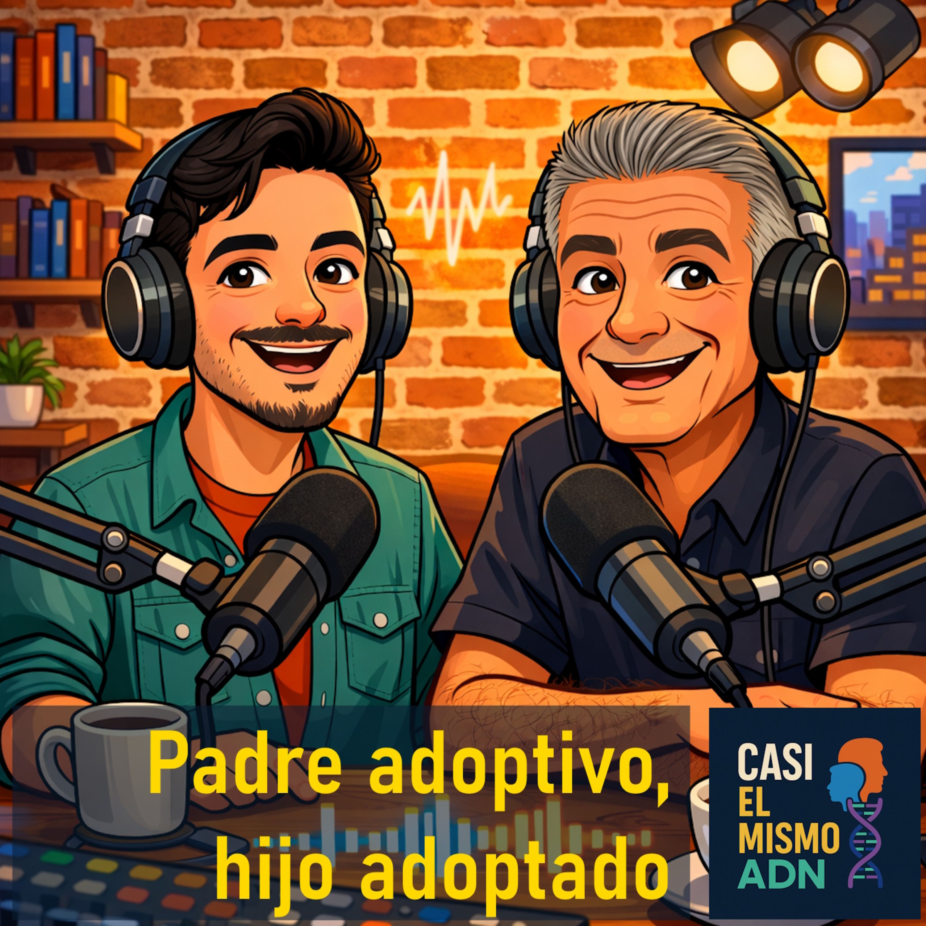 Portada de Casi el mismo ADN