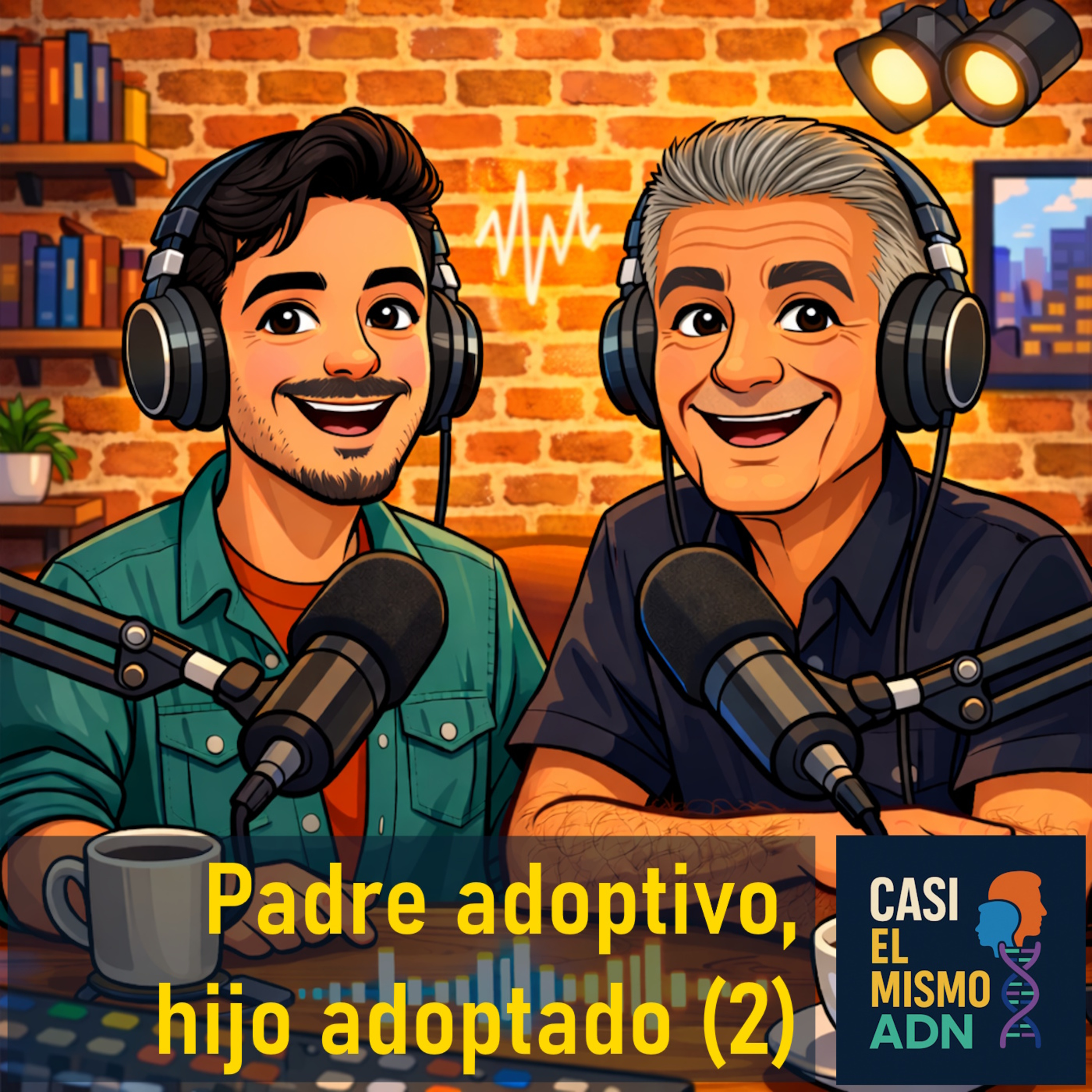 Portada de Casi el mismo ADN