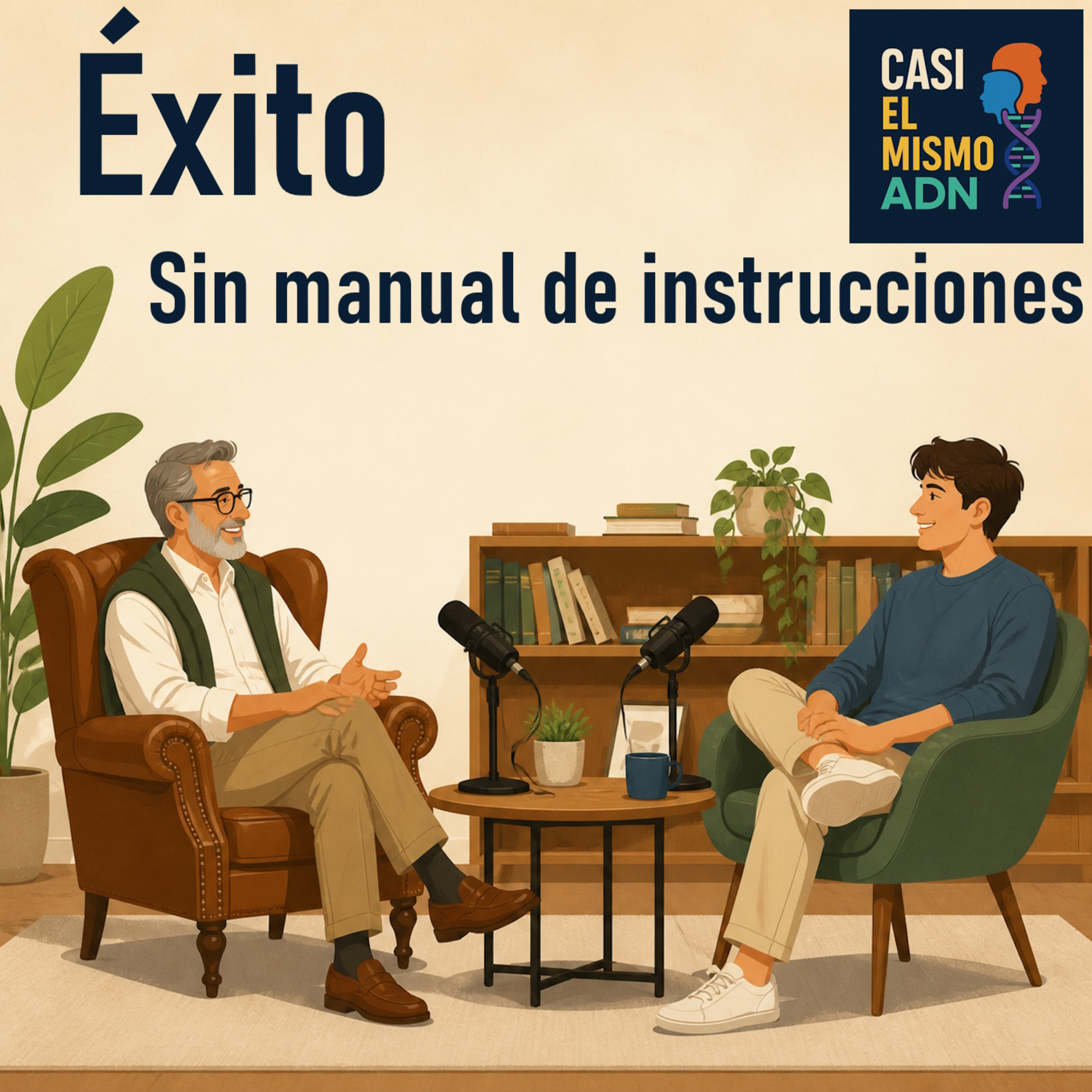 Portada de Casi el mismo ADN