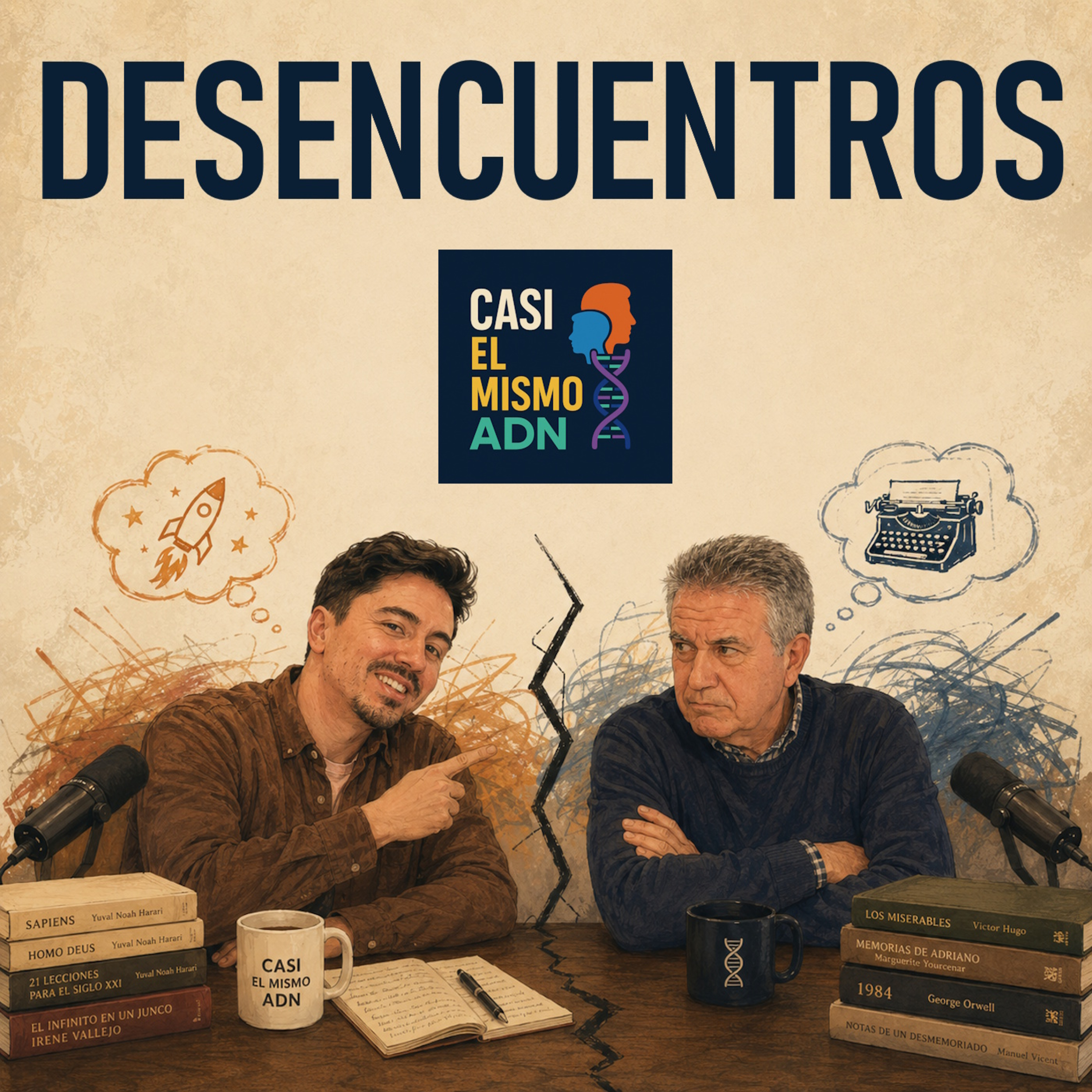 Portada de Casi el mismo ADN
