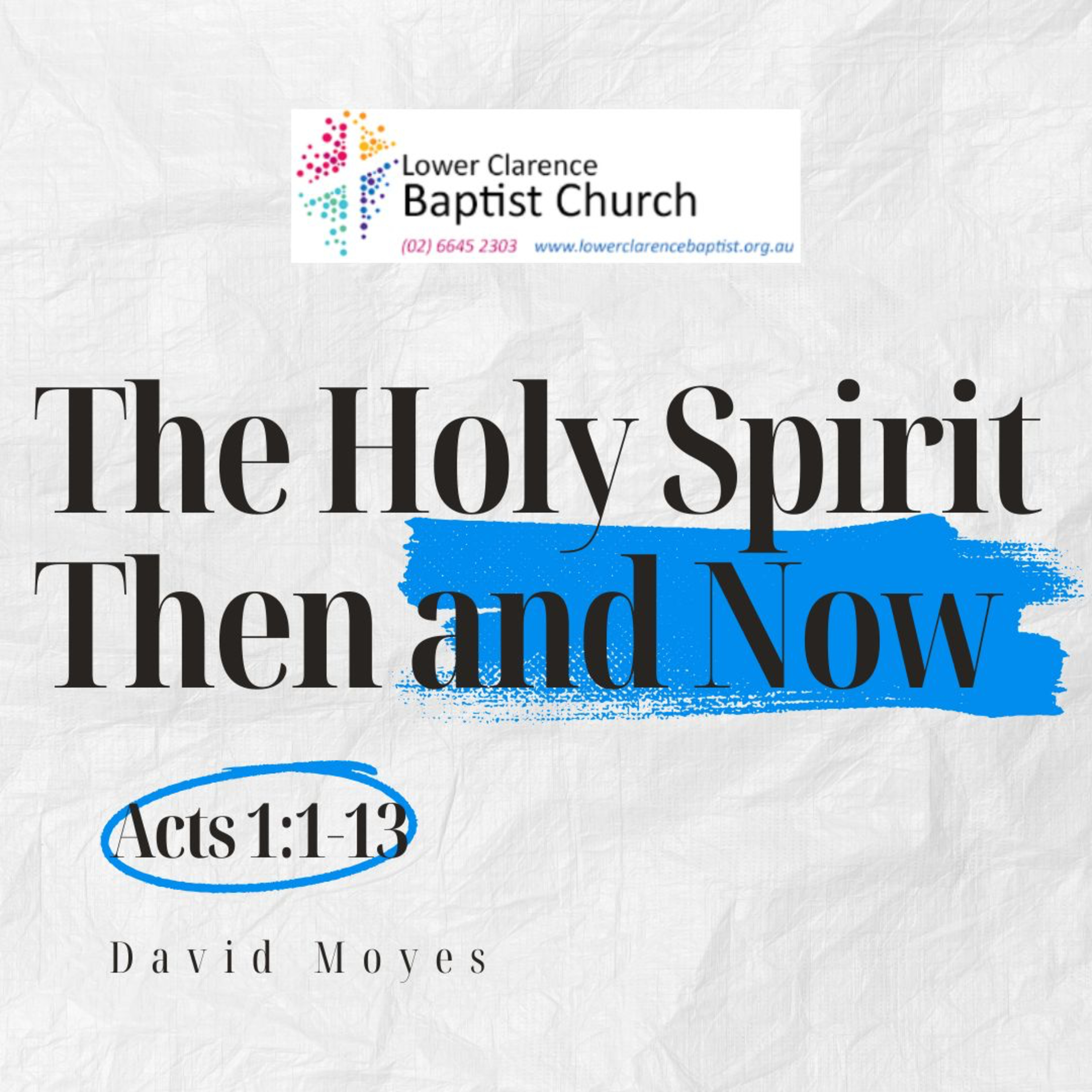 The Holy Spirit Then and Now episode artwork