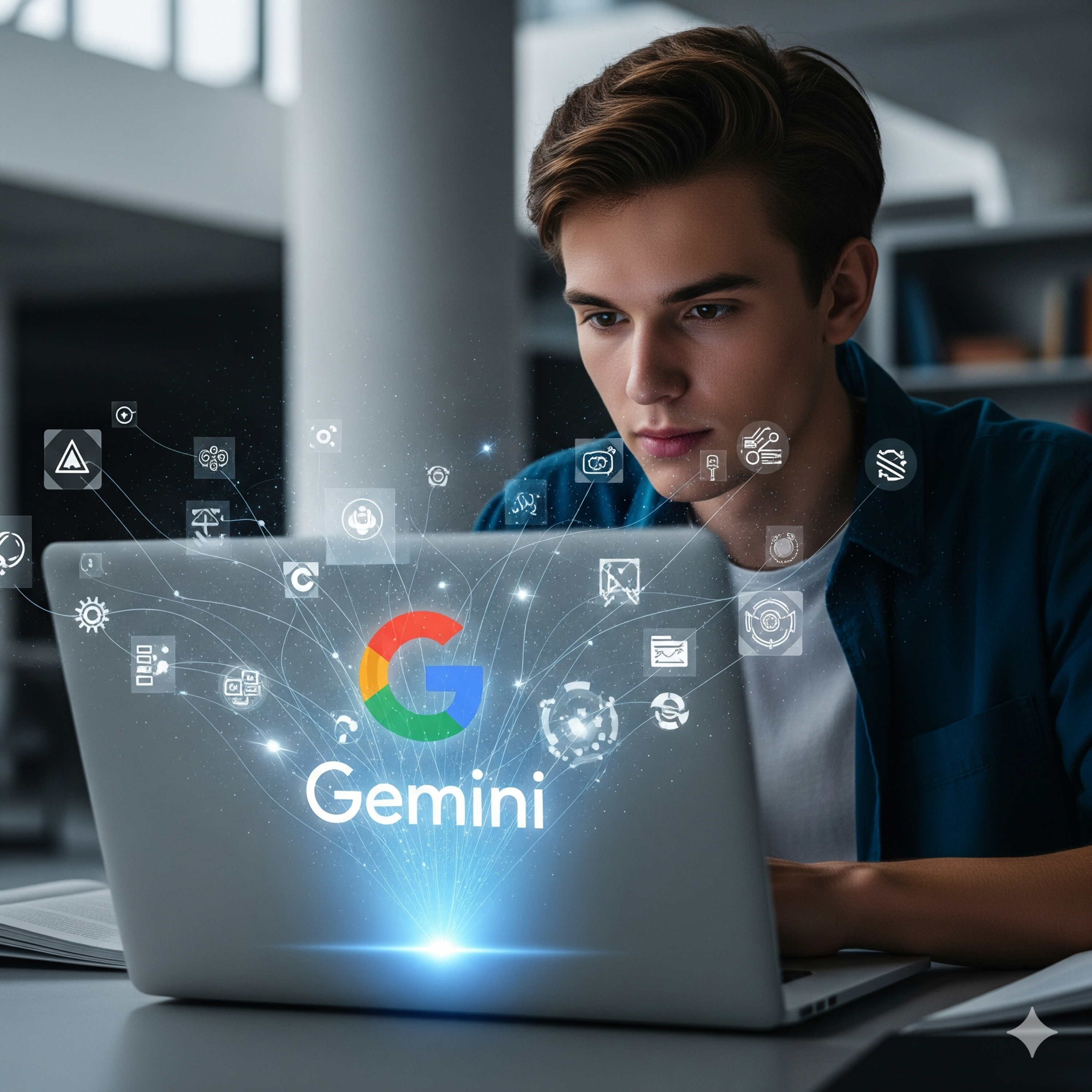 45. ¿Eres estudiante? Google te regala se inteligencia artificial : Gemini episode artwork