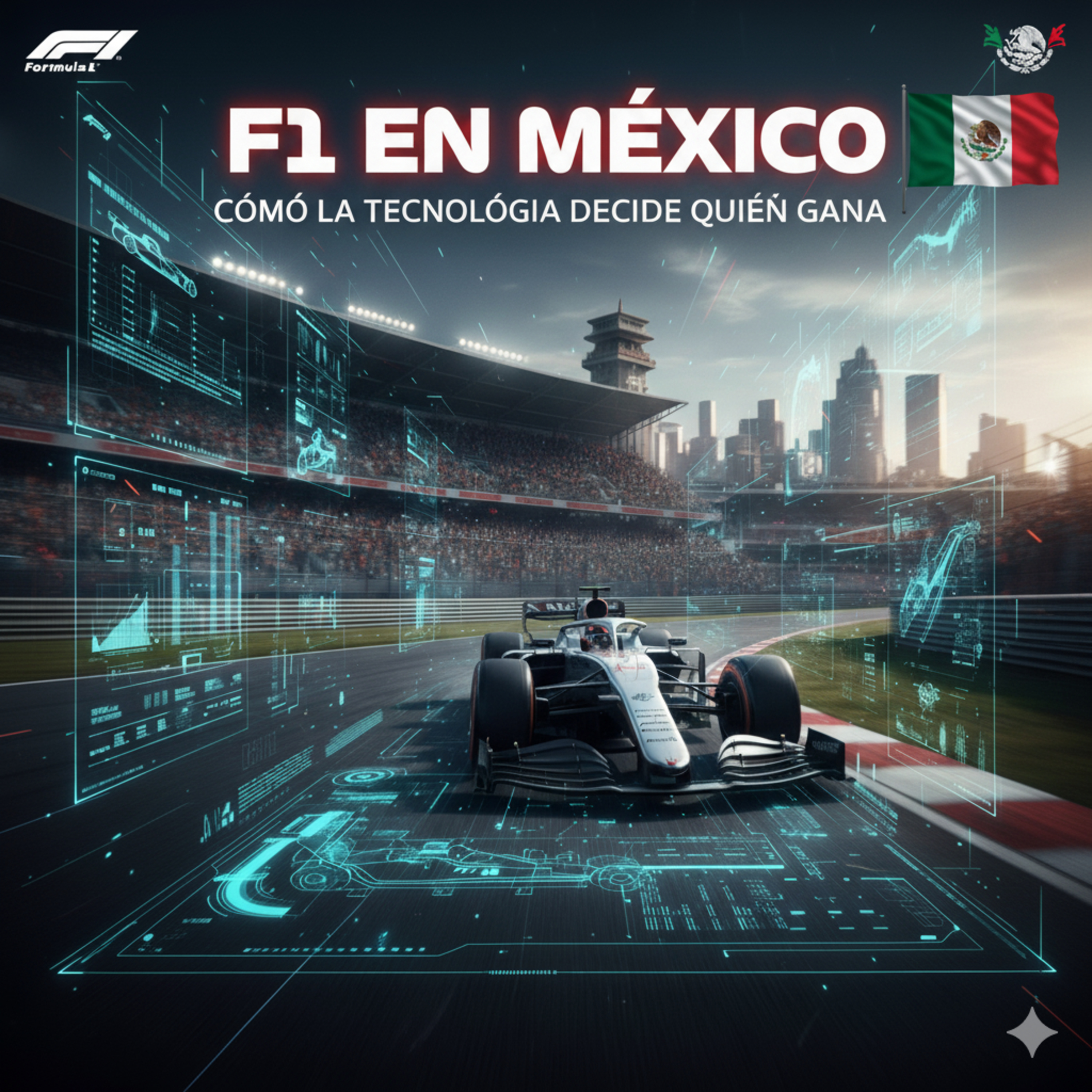 59. F1 en México: Cómo la tecnología decide quién gana 🏁🤖📊 episode artwork