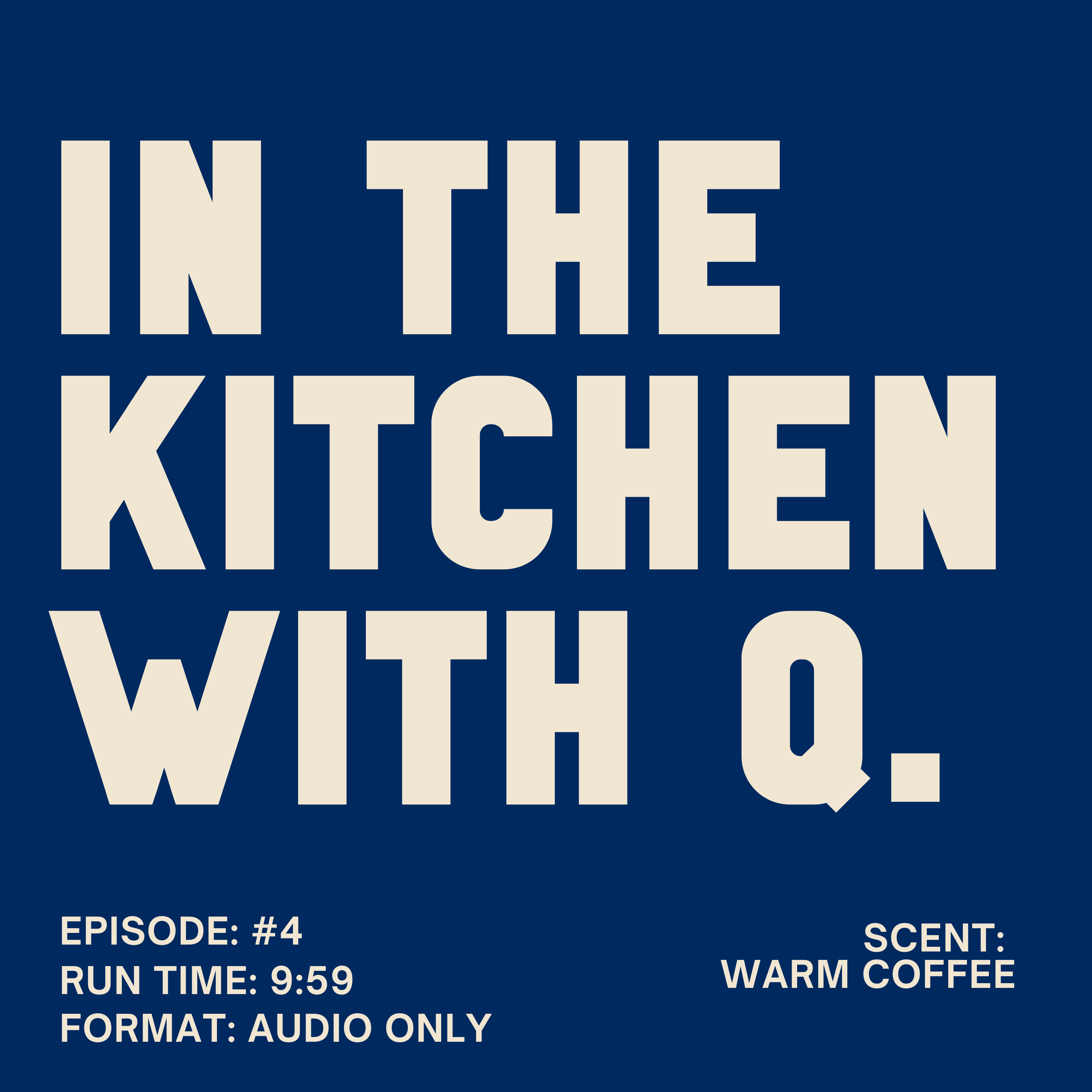 First Kitchen Lessons episode artwork