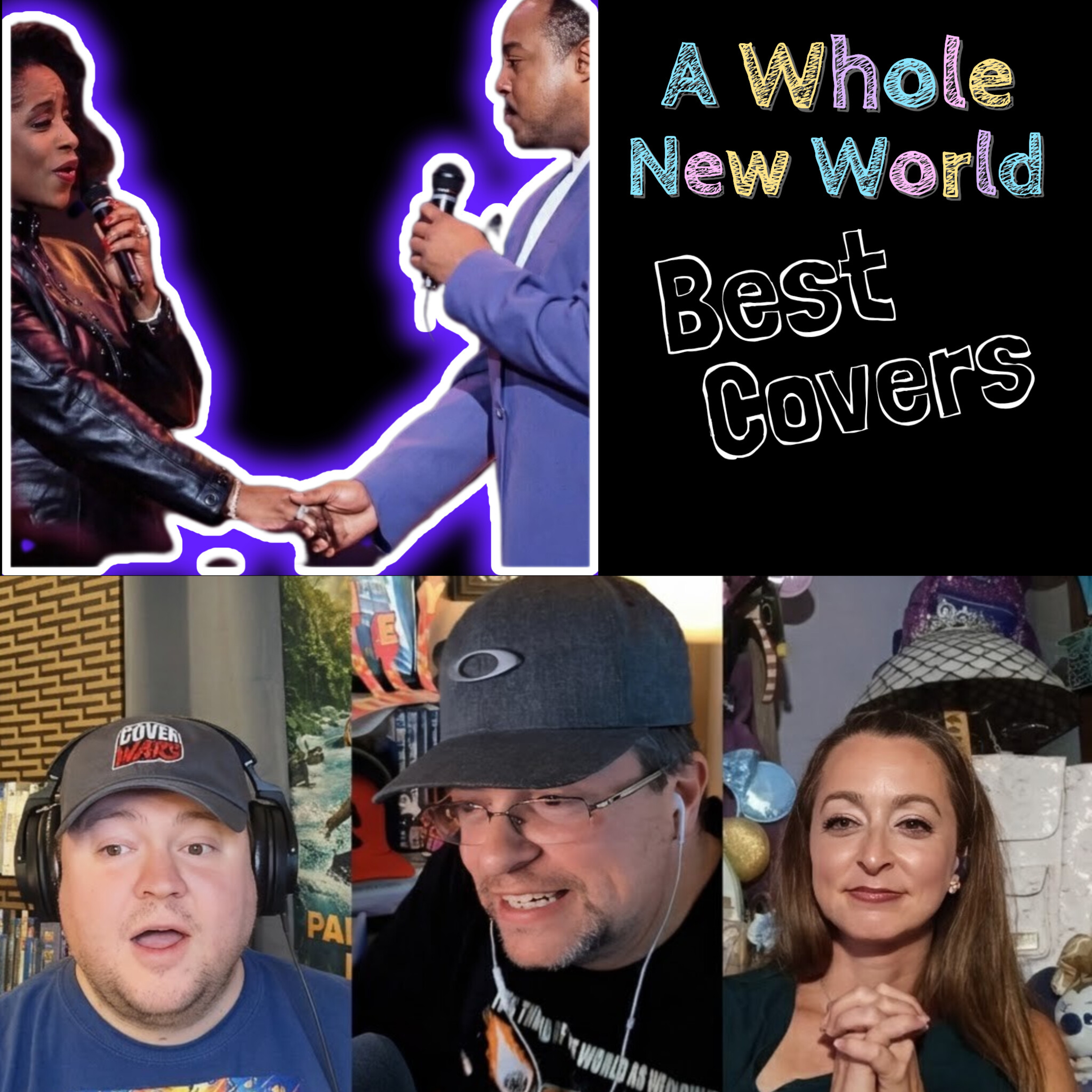 unCOVERing THE TOP 3 COVERS of A WHOLE NEW WORLD by PEABO BRYSON and REGINA BELLE episode artwork