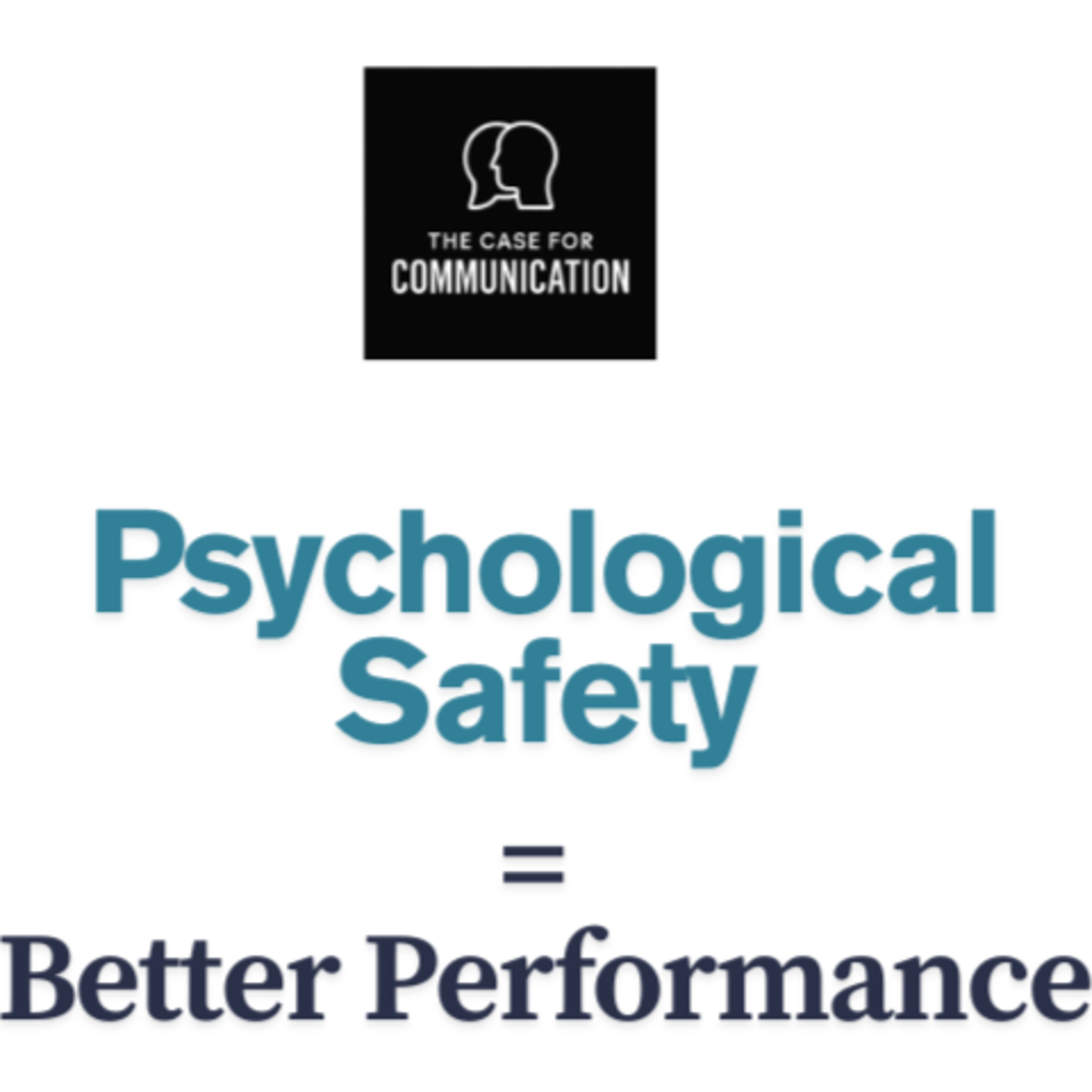 The Case for Communication