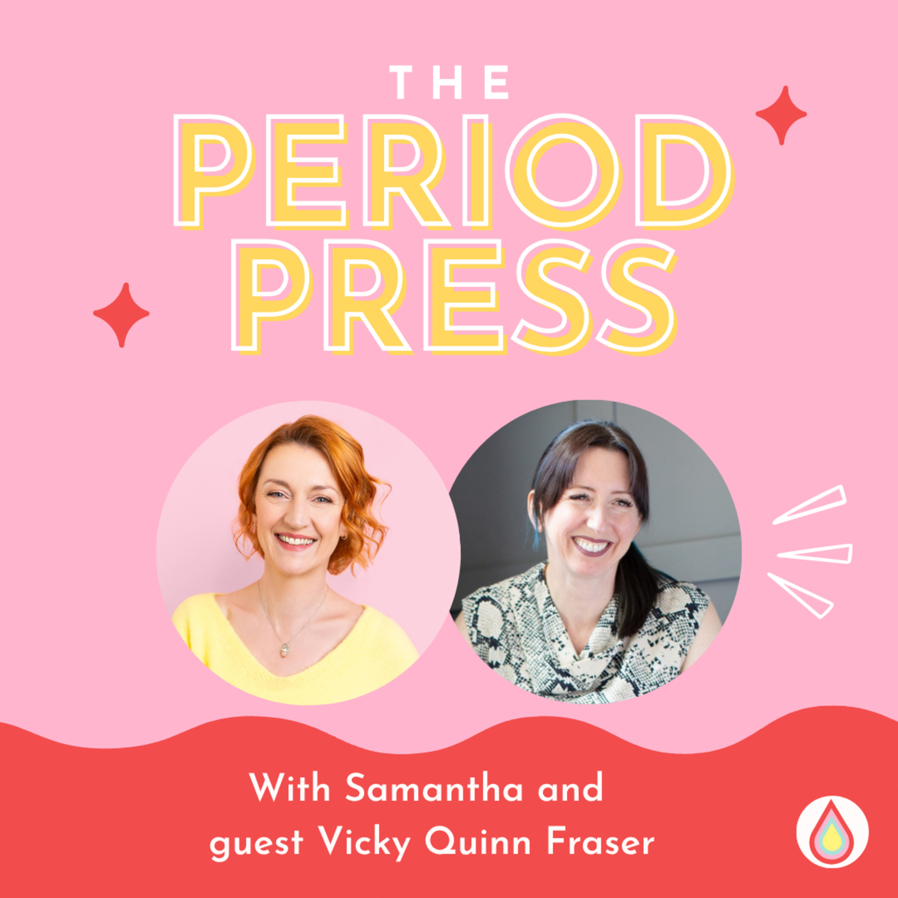 Brains, Bleeds, and the Blank Page… with Vicky Quinn Fraser episode artwork
