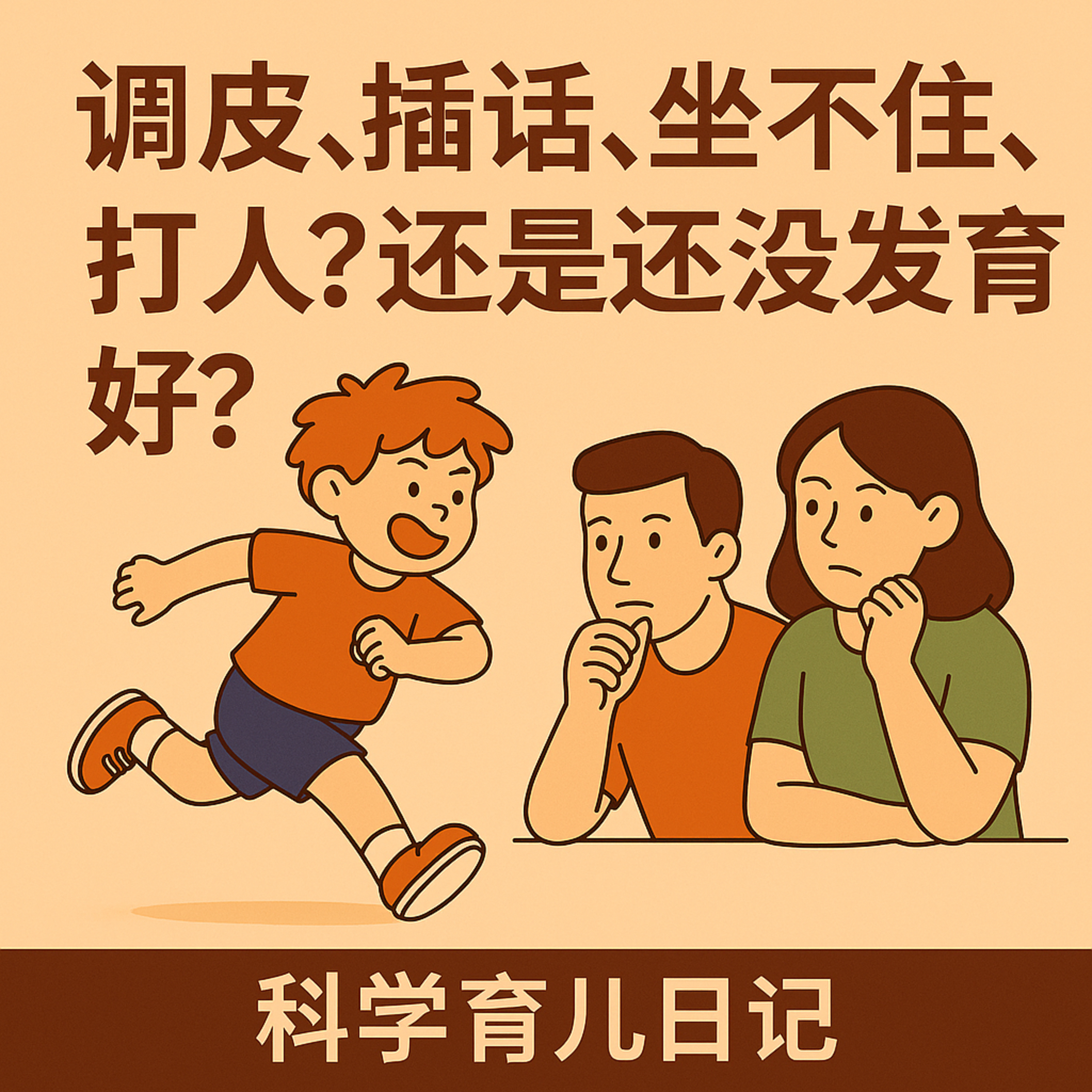 7. 调皮,插话,坐不住,打人?还是还没发育好? episode artwork
