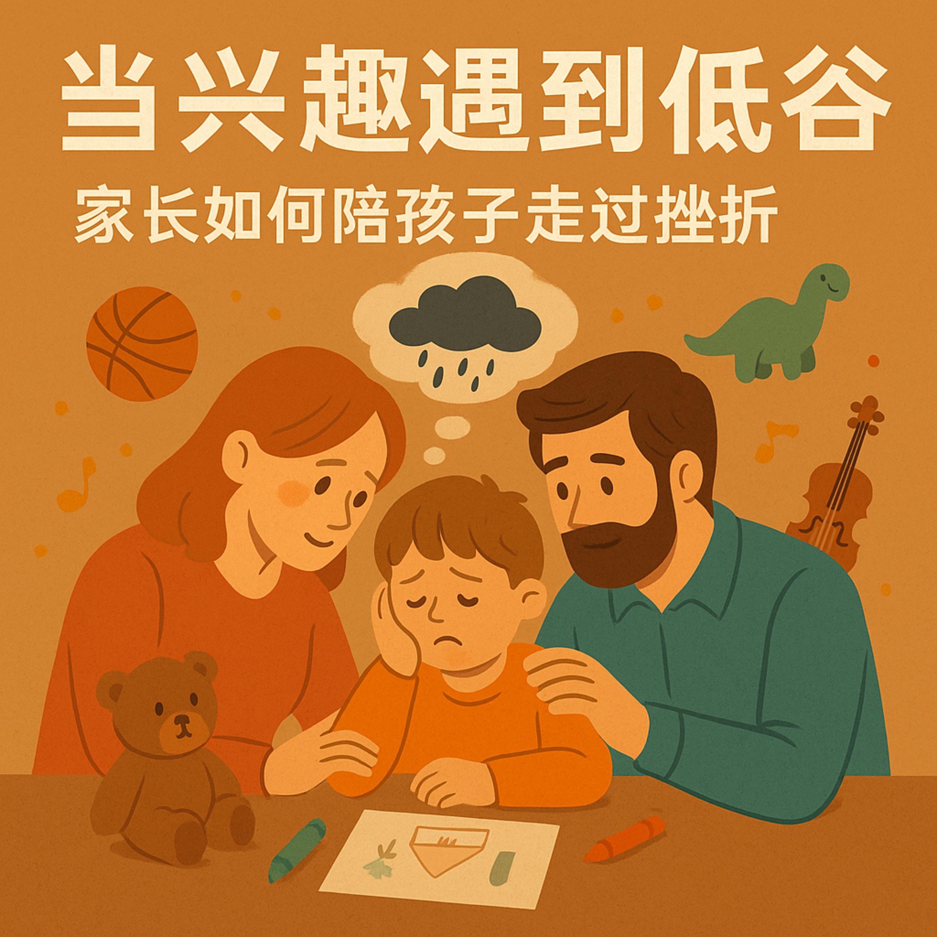 11. 当兴趣遇到低谷：家长如何陪孩子走过挫折 episode artwork