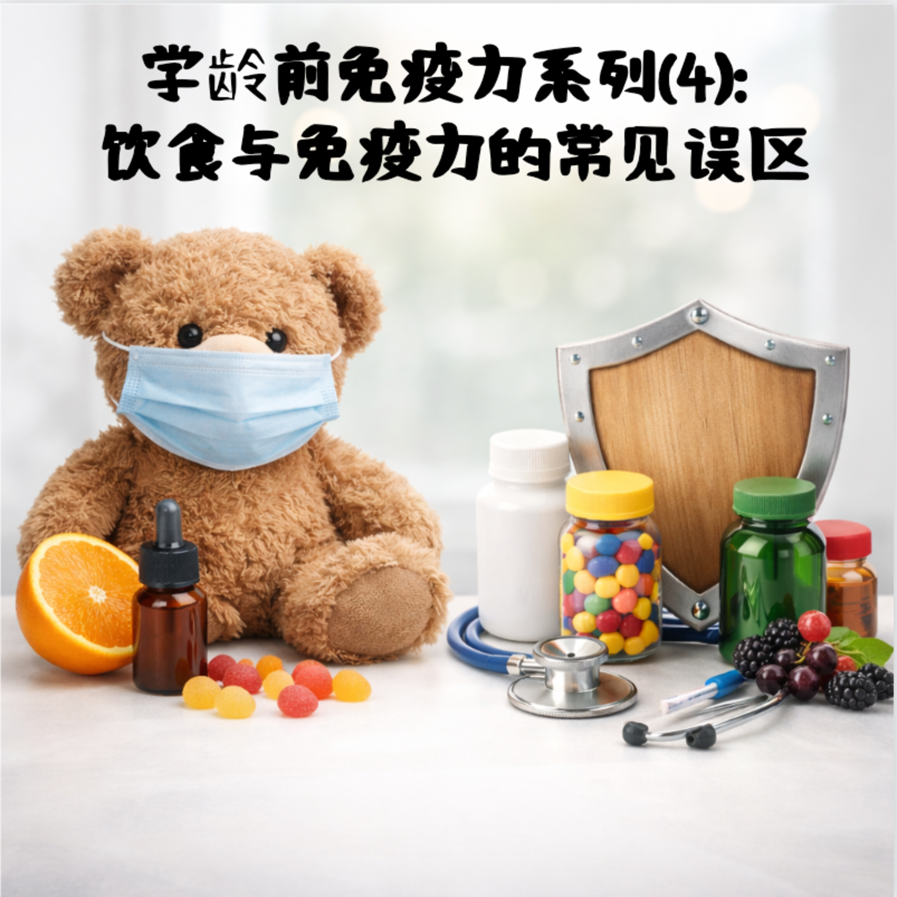 31. 学龄前免疫力系列（4）：饮食与免疫力的常见误区 episode artwork