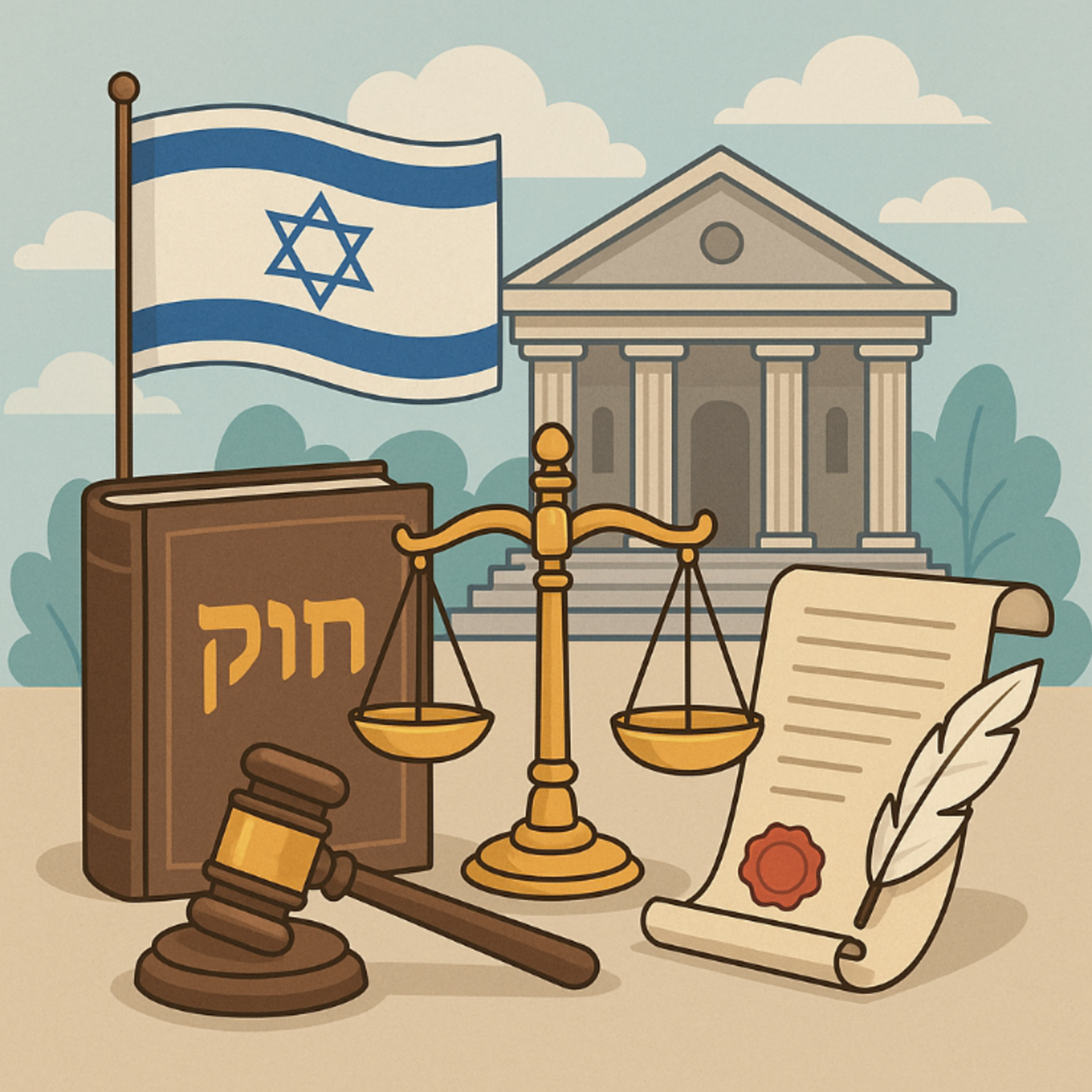 פרק 9- מבוא למערכת המשפט בישראל  episode artwork