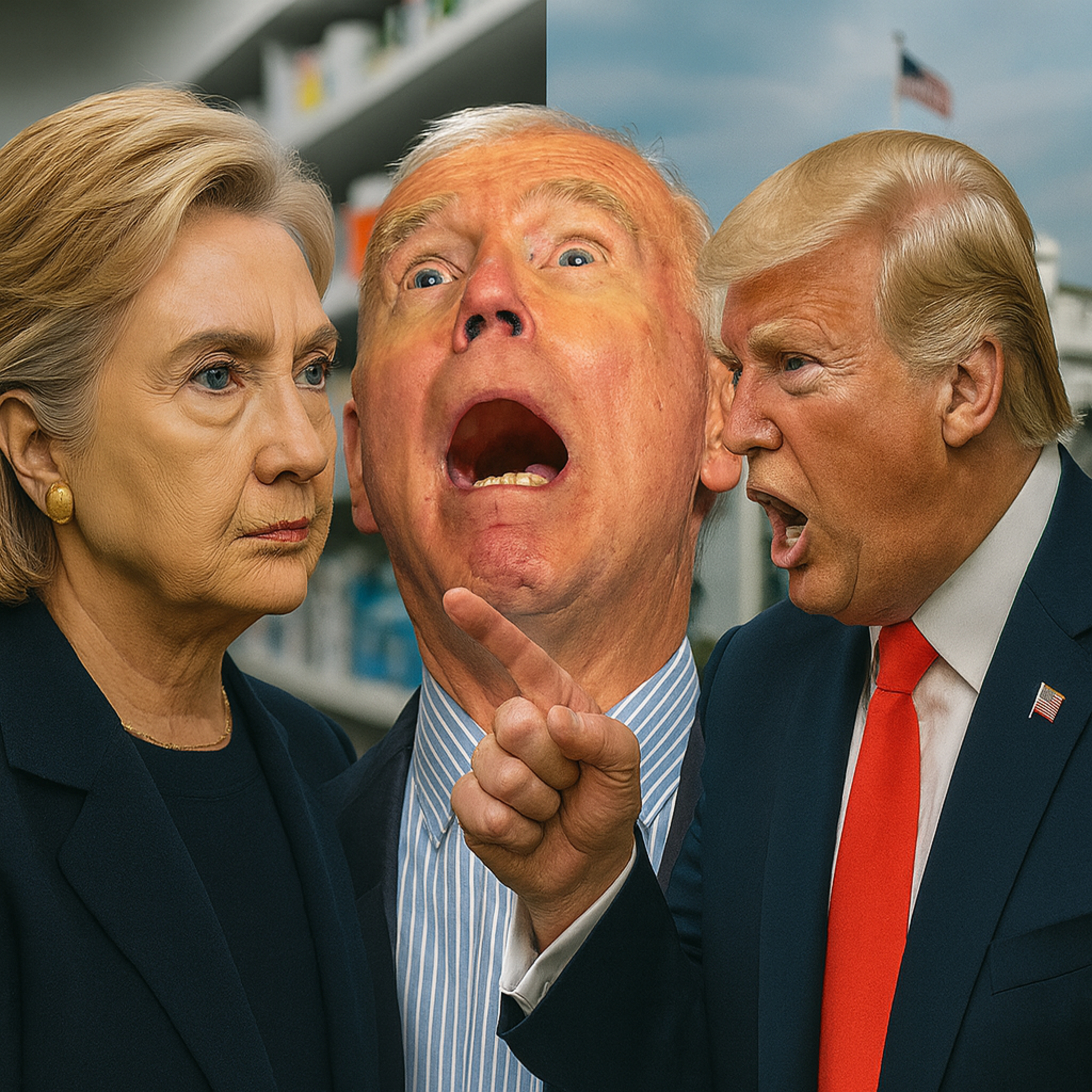 🎙 Клинтон лжёт, Трамп строит, элита боится Байден объявился episode artwork