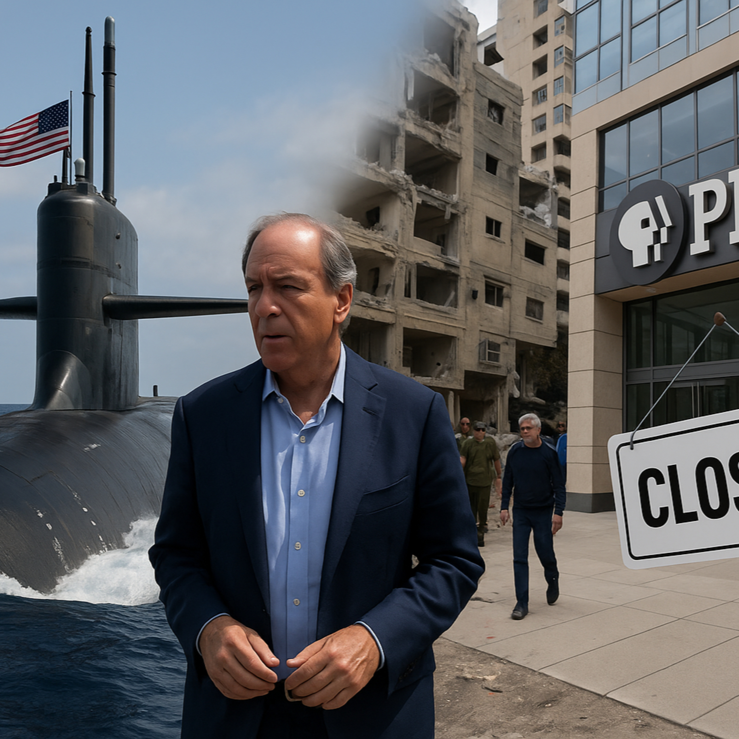 🎙️Тени подводных лодок, удар по ФРС и спецмиссия в Газу Трамп переписывает карту власти episode artwork