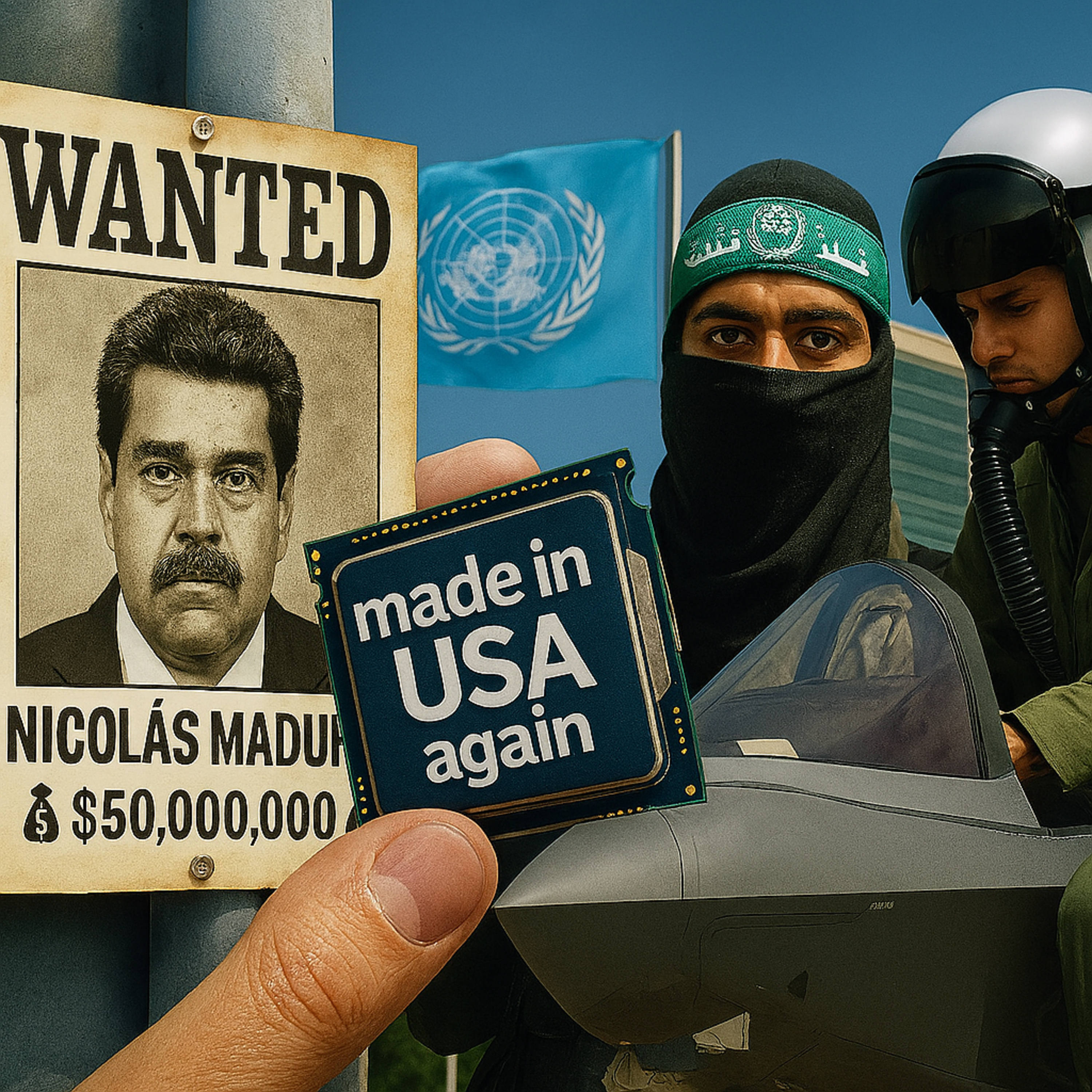 🎙️ $50 млн за Мадуро, ультиматум Индии, чипы Китая и Южный Кавказ — США принимают вызов episode artwork