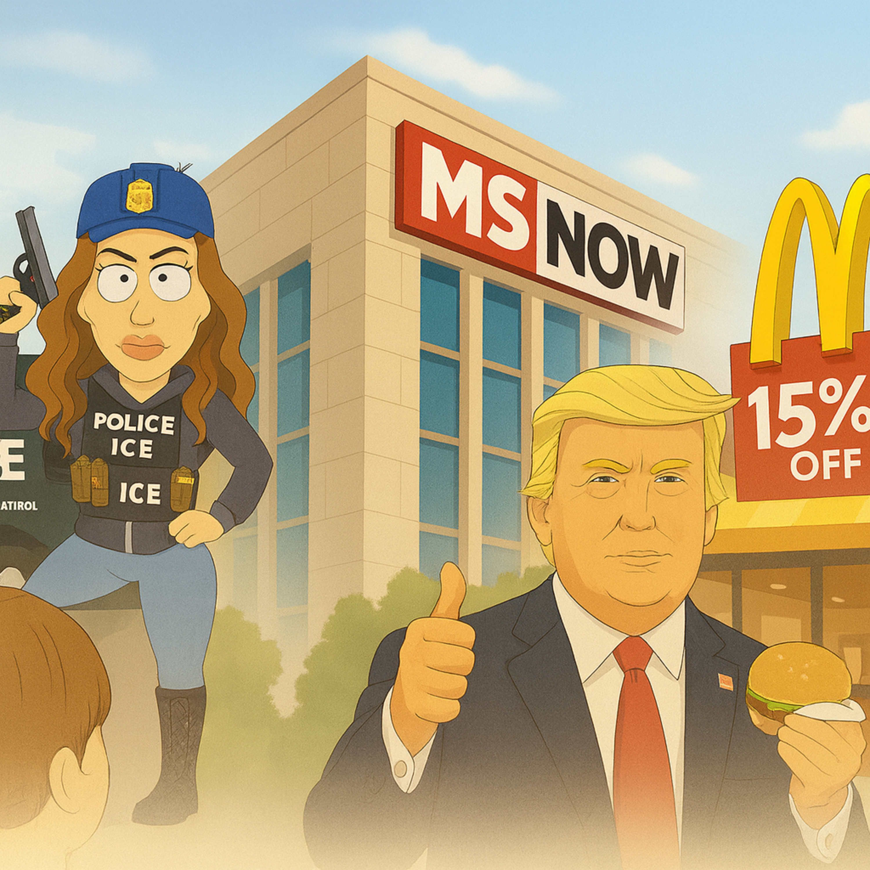🎬 Маховик пропаганды трещит: Трамп ломает школы Демпартии, а McDonald’s снижает цены впервые за годы episode artwork
